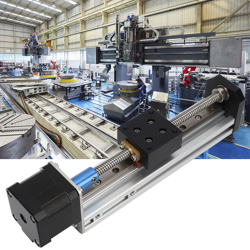 Schiebetisch Mit Bachin-linearführung, Cnc-schienenführung, Schiebetisch, Schrittwinkel 1,8°, 200 Mm