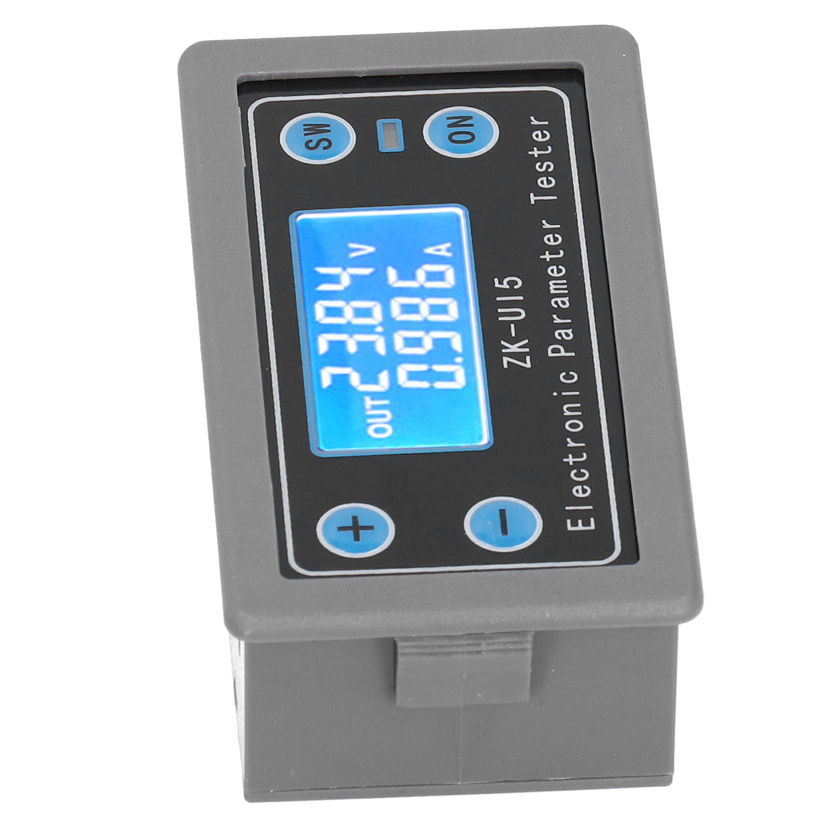 Zku15 Spannungs- Und Strommessgerät Mit Lcd-digitalanzeige, Multifunktionales Voltmeter Und Amperemeter