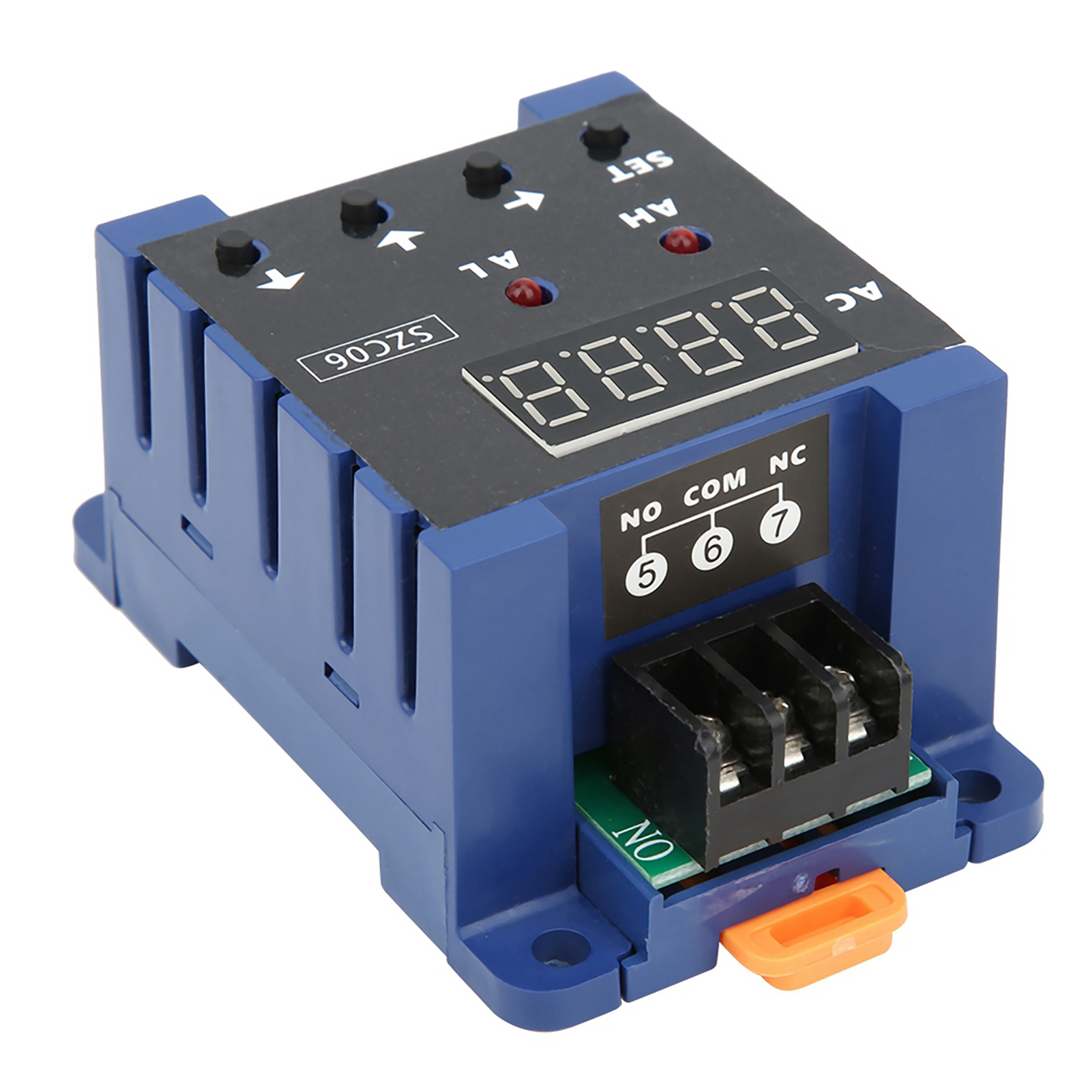 Digitales Wechselstrom-amperemeter Szc06, Messbereich 0,3–50 A, Obere/untere Grenzwertalarmverzögerung, Relais-detec, 110–220 V