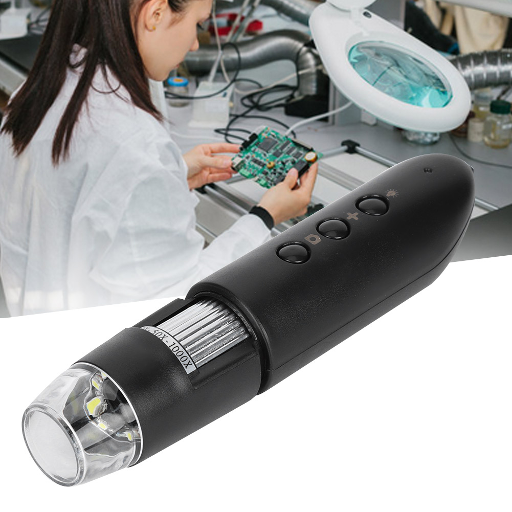Digitales Wlan-usb-mikroskop, Umweltfreundlich, Matt, Elektronisch, Gerät W031000x