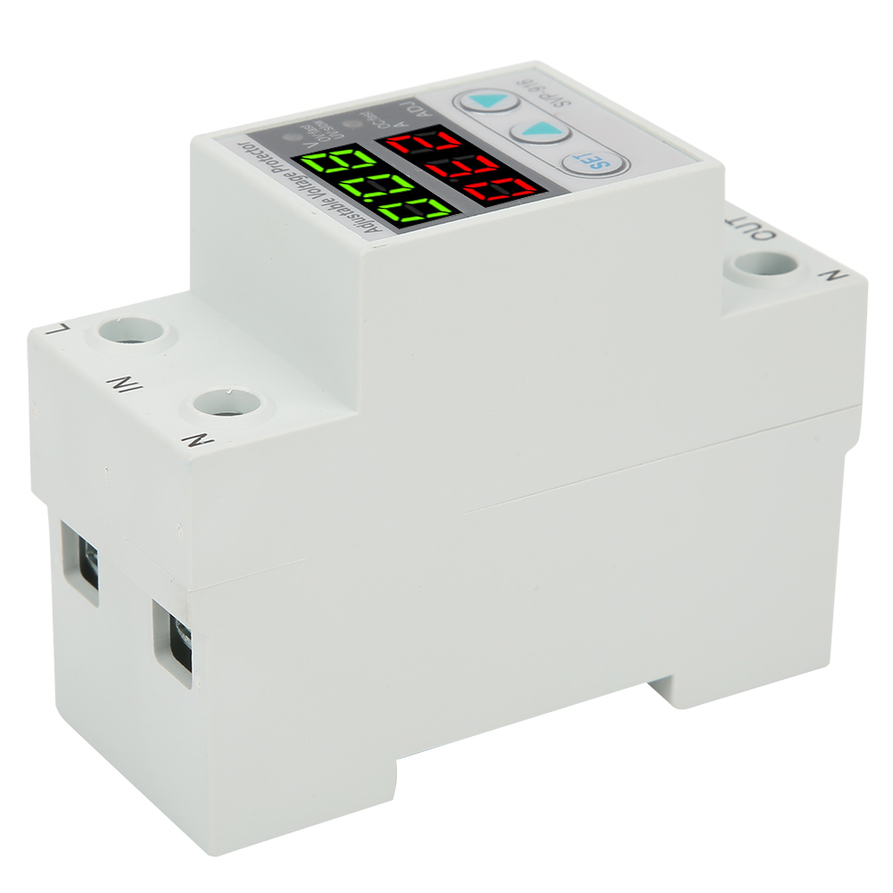 Svp-916 230v Einstellbarer Automatischer Über- Und Unterspannungsschutz Mit Reset 80a