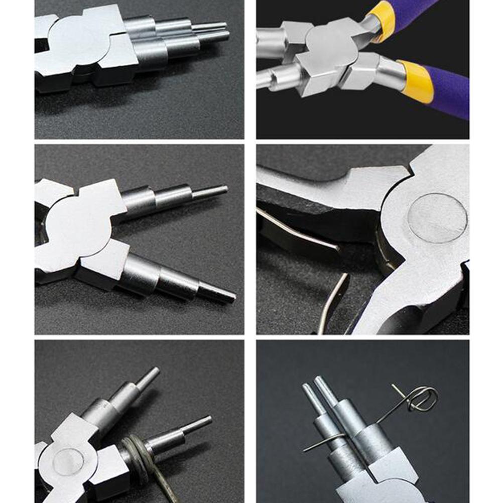 6-in-1-schlaufenzange Mit Rutschfestem Griff Für Schlaufen Und Ringe Von 2 Mm Bis 9 Mm