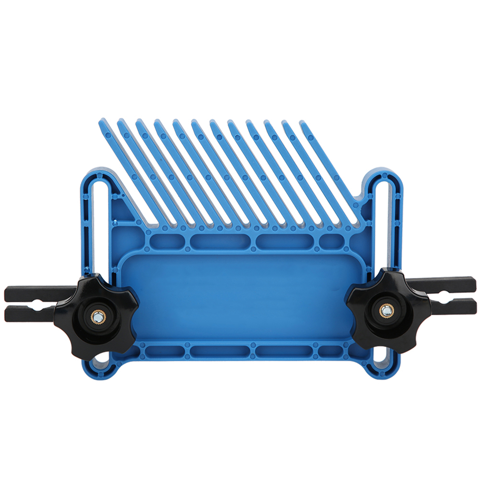 2-teiliges Tischler-set Mit Trampolin, Fräsmaschine, Sägen, Blau, Tischlerhelfer, Handwerkzeugset