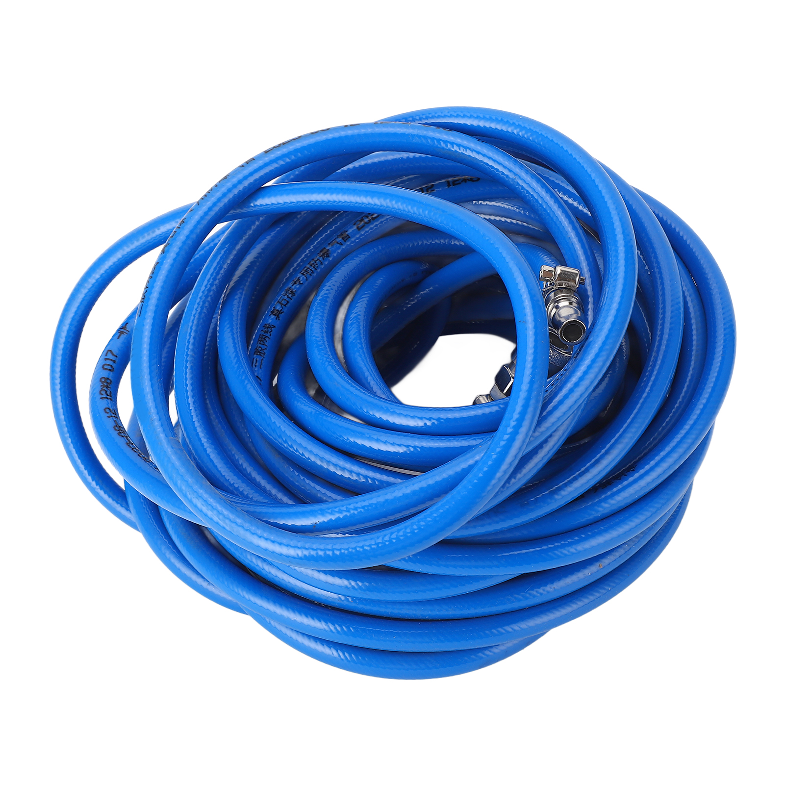 Pvc-druckluftschlauch, Flexibel, Blau, 15 M Lang, Mit Schnellkupplung Für Luftkompressoren