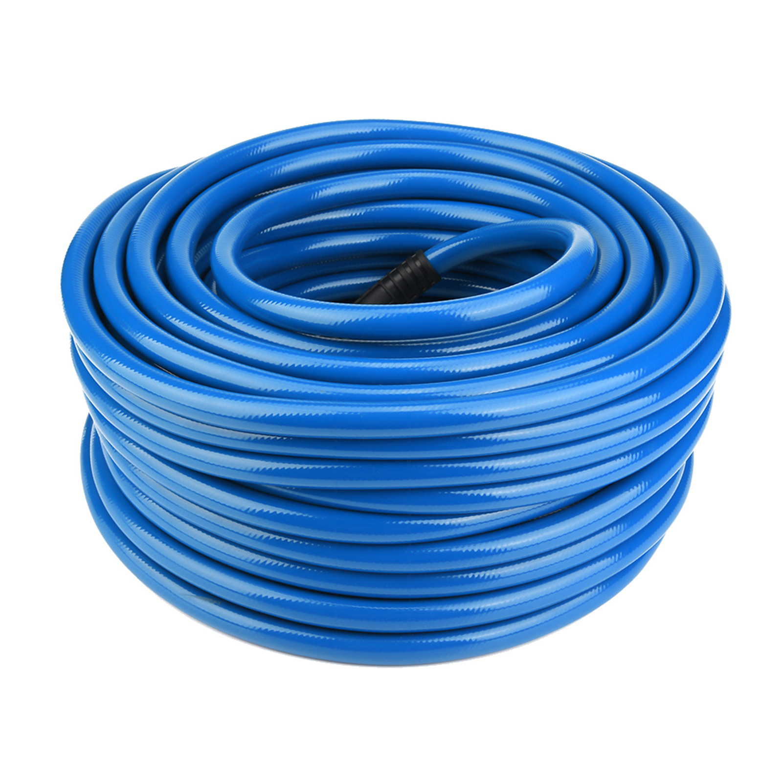 Pvc-druckluftschlauch, Flexibel, Blau, 30 M Lang, Mit Schnellkupplung Für Luftkompressoren