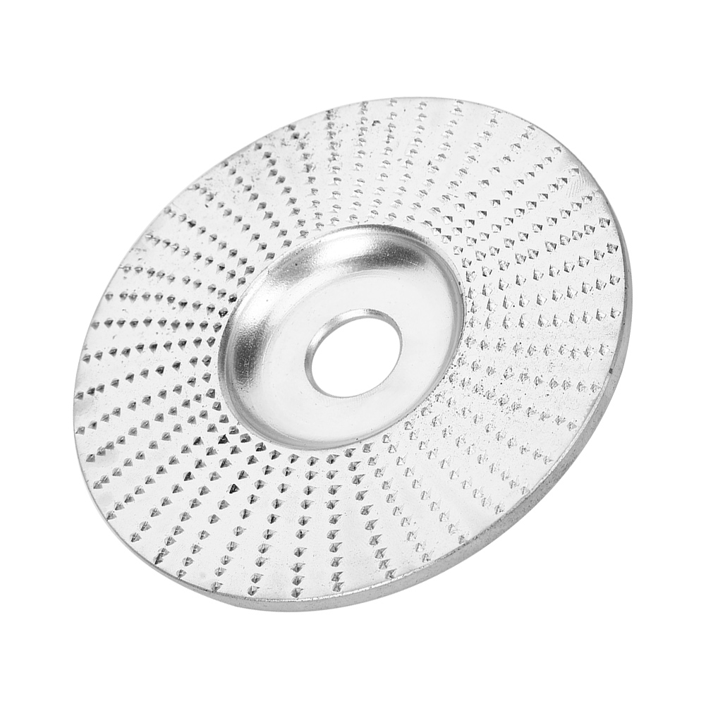 Hobelscheibe Zum Schleifen, Schnitzen Und Formen Von Holzelementen Für Winkelschleifer, 100 Mm, Silber