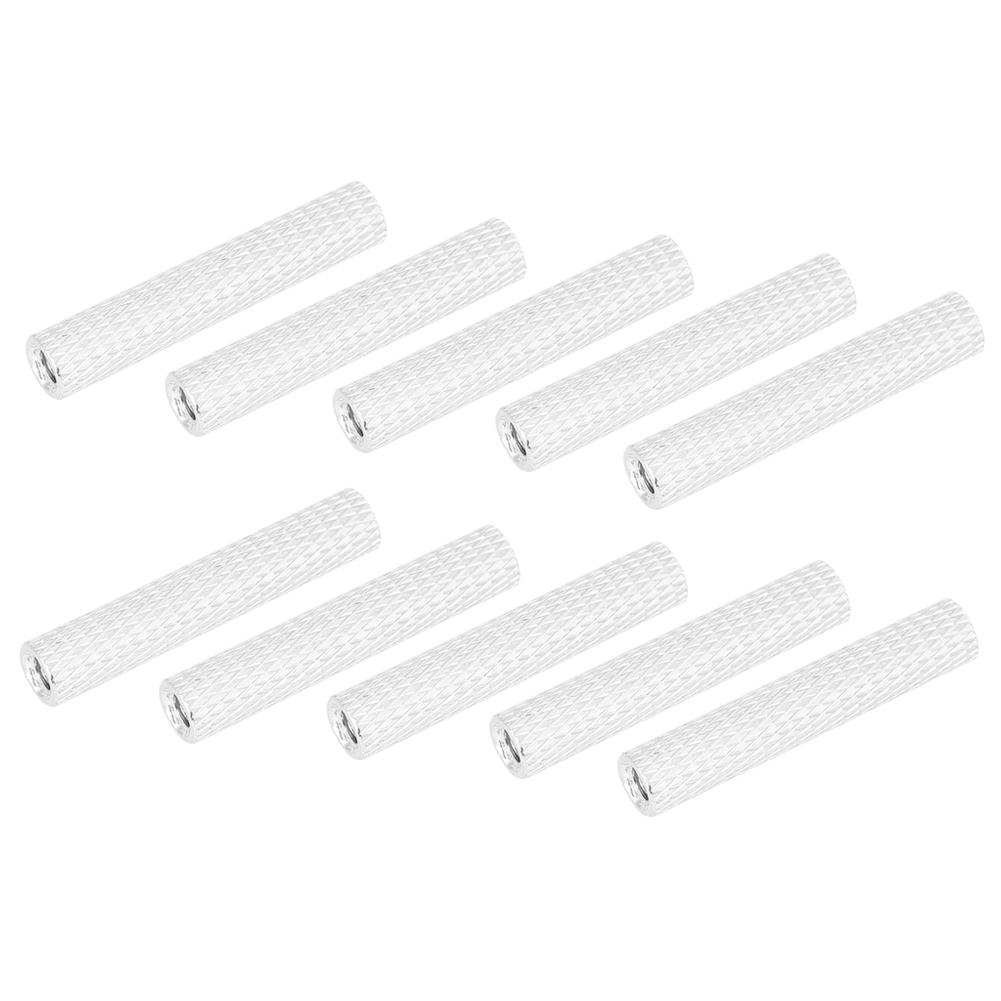 10 Stück Runde Aluminium-abstandshalter M3x28, Säulenabstandshalter, Montagestangen, Silber, Für Quadrocopter