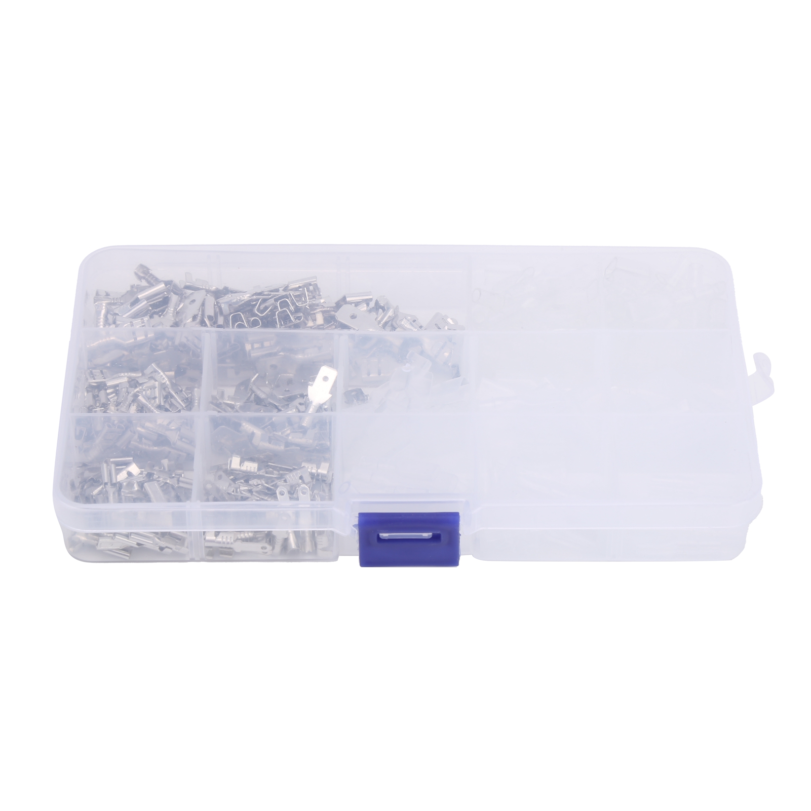 Satz Mit 315 Crimp-kabelverbindern Für Industrielle Anwendungen, Silberfarben, 2,8/4,8/6,3 Mm