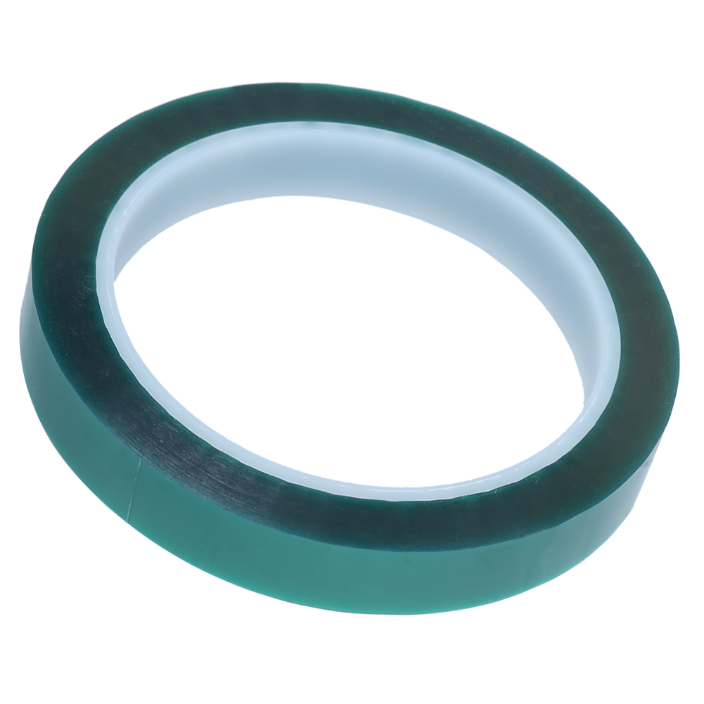 0,05 Mm X 15 Mm X 66 M Grünes Klebeband, Hochtemperaturbeständig, Umweltfreundliches Industrieklebeband