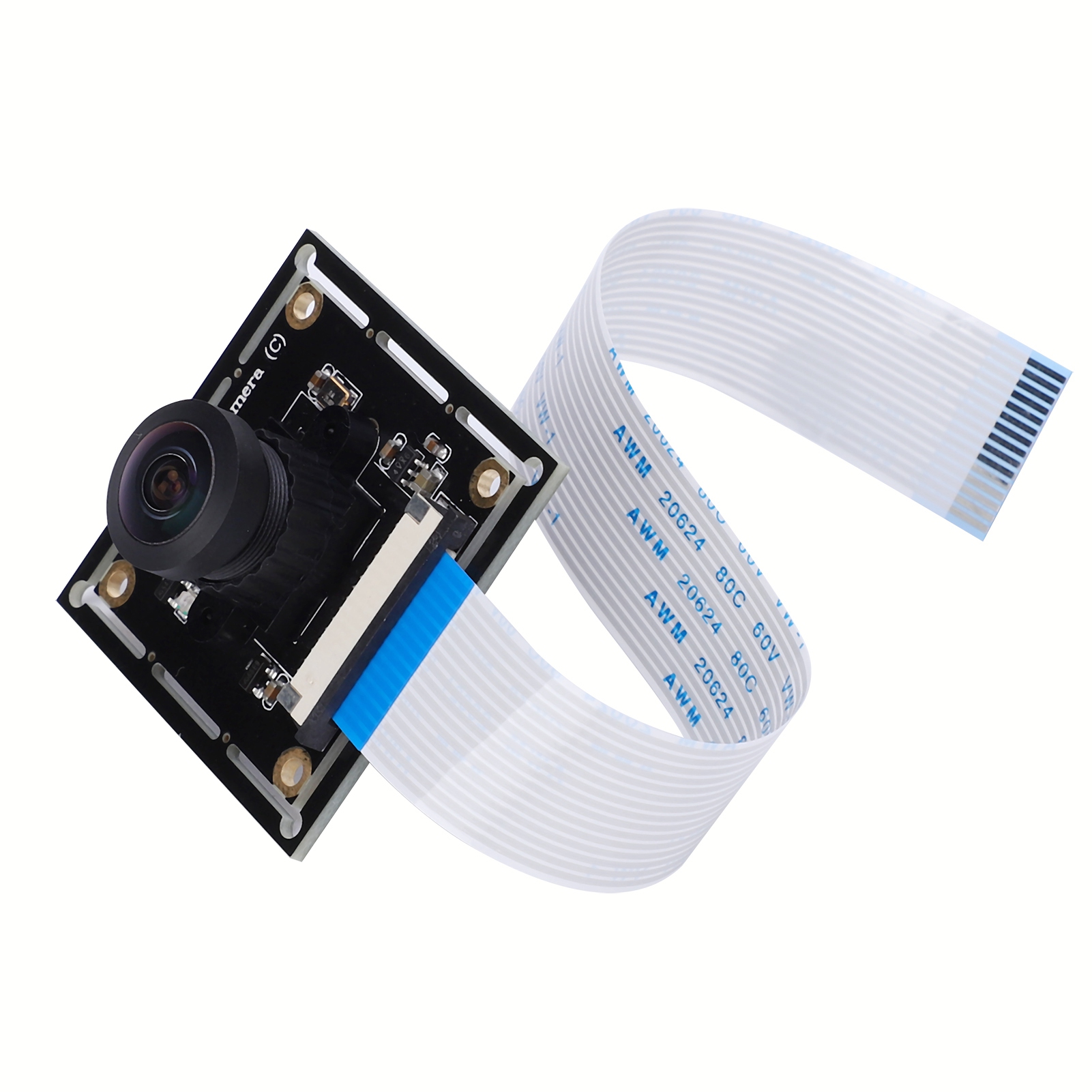 Rpi3838160 Hd-überwachungskameramodul, 160°-betrachtungswinkel, Manueller Fokus, 38 X 38 Mm Für Raspberry Pi 4s 3b