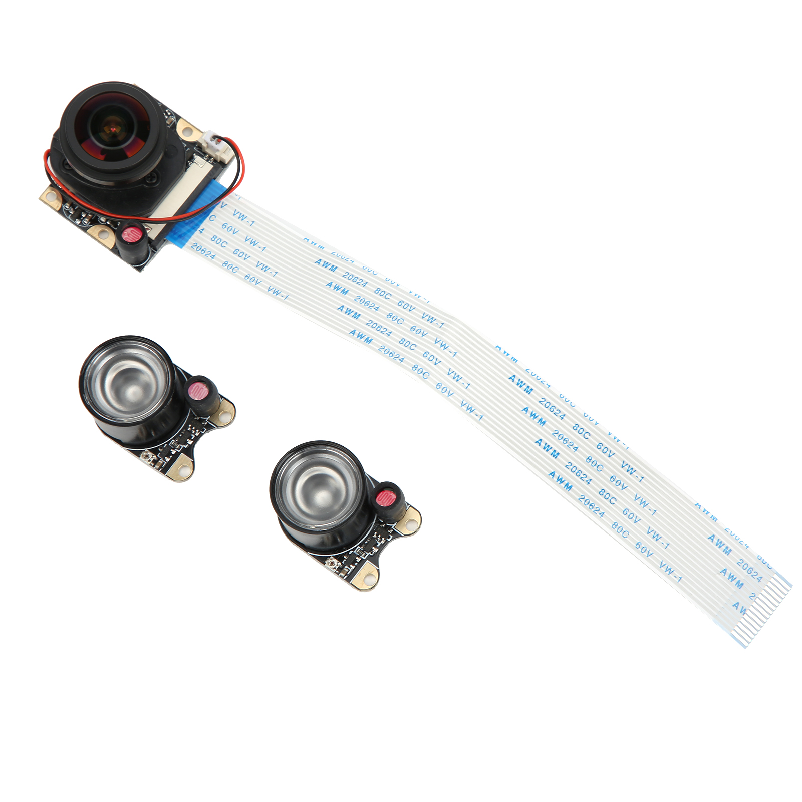 5mp Ircut 175° Frei Drehbares Cctv-kameramodul Mit Nachtsicht Für Raspberry Pi
