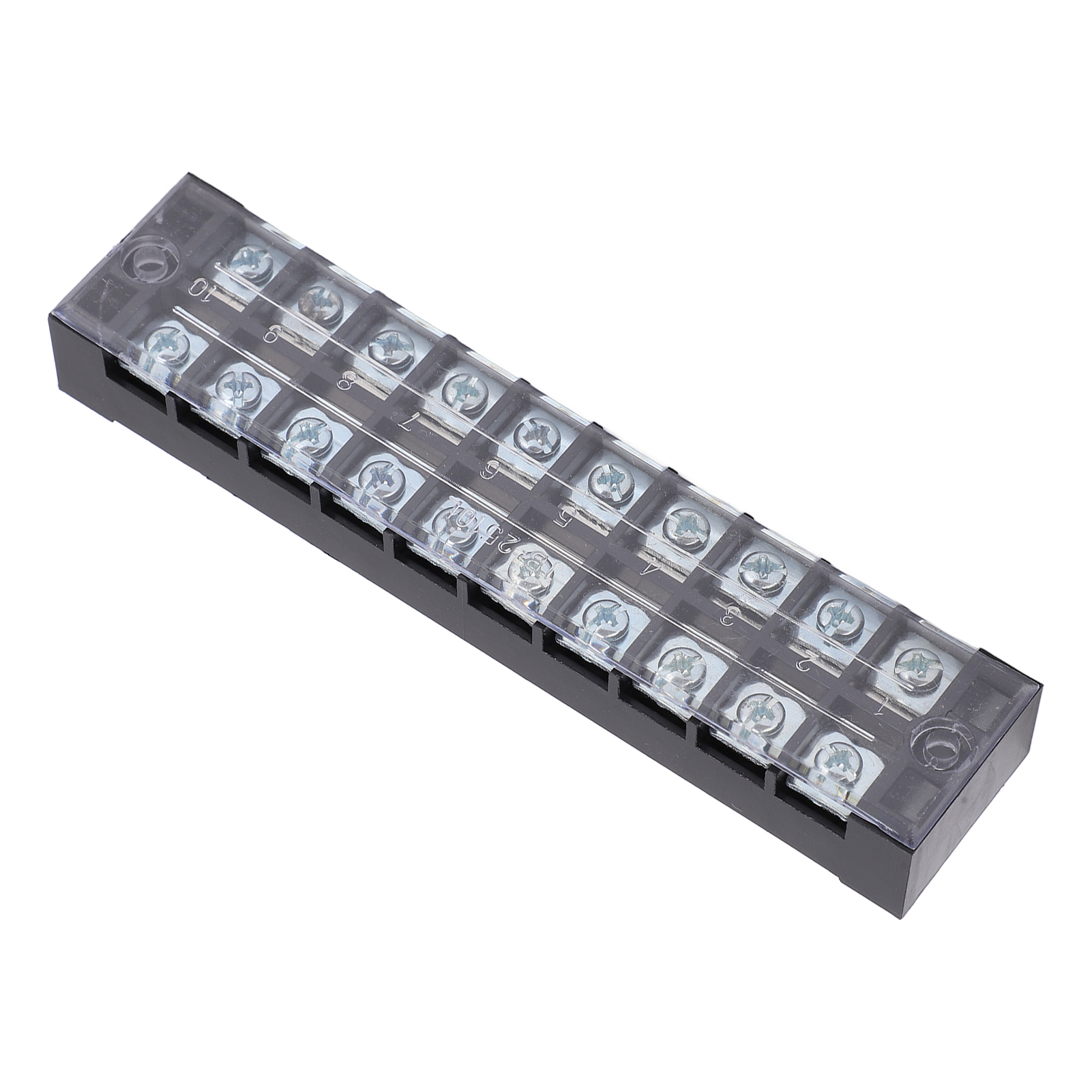 25-teiliger Tb-2510l-anschlussklemmensatz, 10-polig, Zweireihig, Für Verteilerkästen, 25 A, 600 V