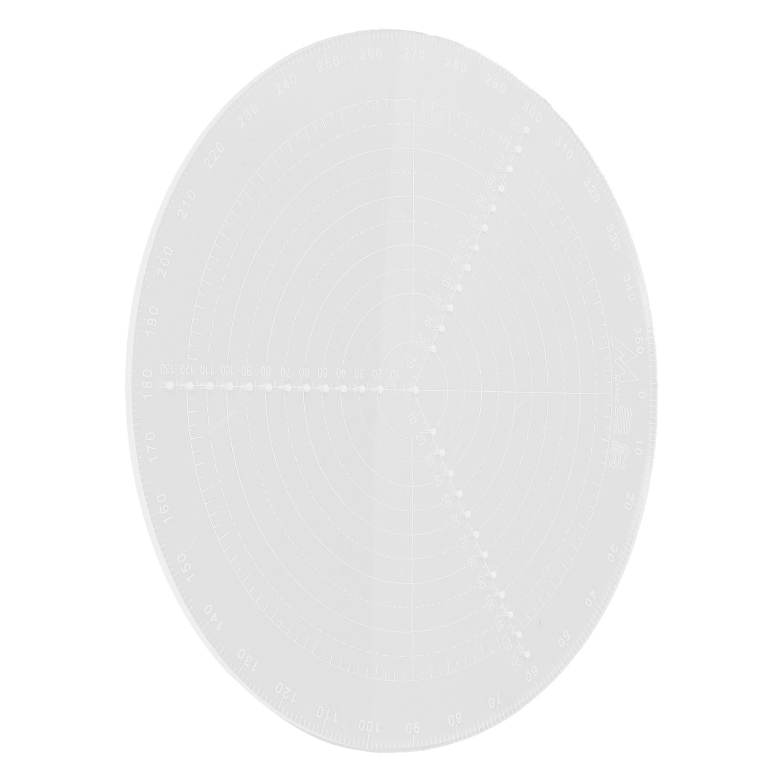 Zentrierzirkel Für Drechslerarbeiten, Hilfsmittel Zum Zentrieren Und Zeichnen Von Kreisen, Durchmesser 30 Cm, Dicke 4 Mm