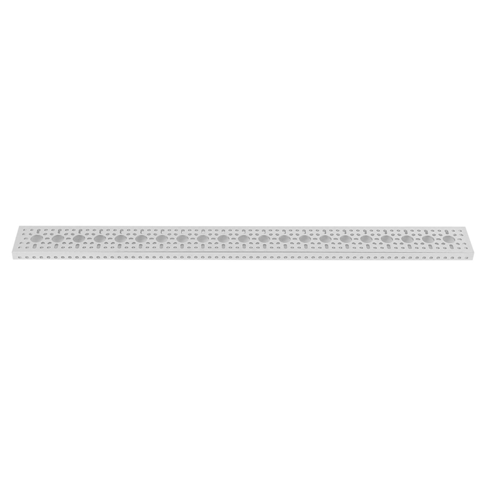Gobilda Roboterarm-servo-montagehalterung, 21 Löcher, 582 X 48 X 12 Mm, Flache, U-förmige Halterung, 21 Löcher, 582 X 48 X 12 Mm, Für Gobilda Roboterarm-servomontage