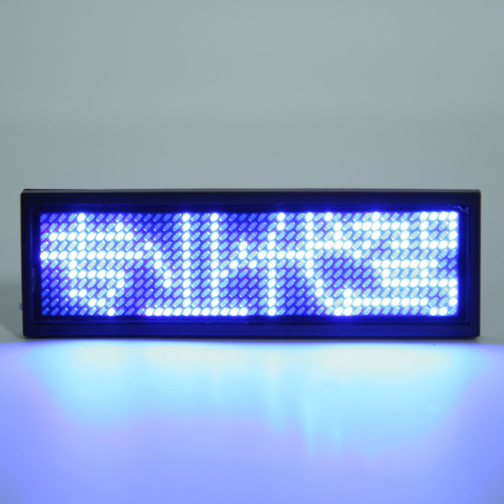 Miniatur-led-digitalnamensschild Mit Lauftext