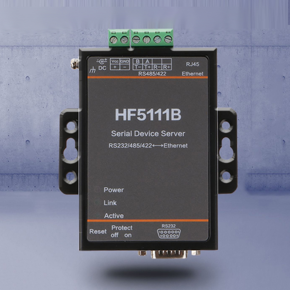 Hf-5111b 3-in-1 Rj45 Rs232/rs485/rs422 Serieller Server Zu Dtu Ethernet Serieller Server