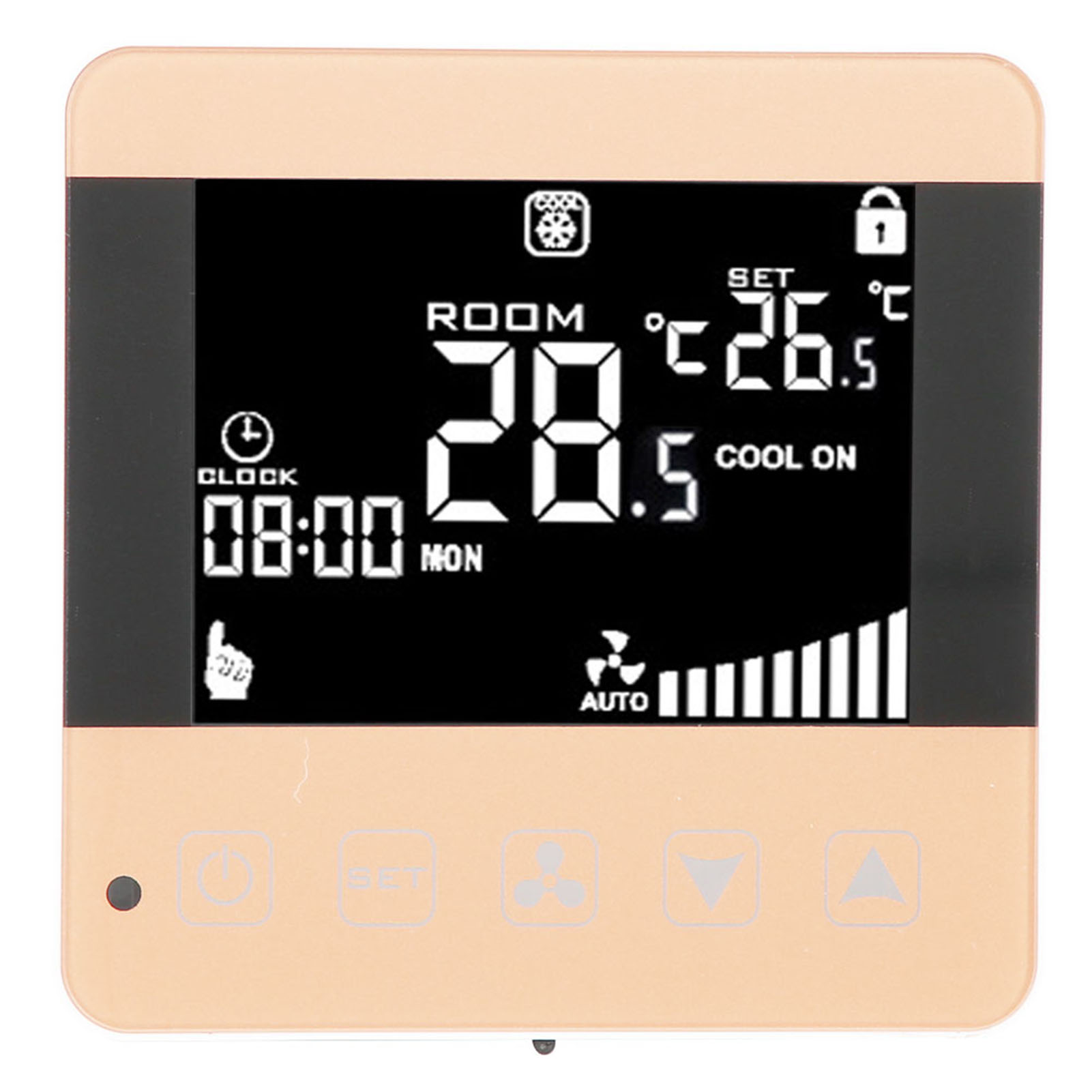 Intelligenter Digitaler Lcd-thermostat Für Zentrale Klimaanlagen (wlan-fähig)