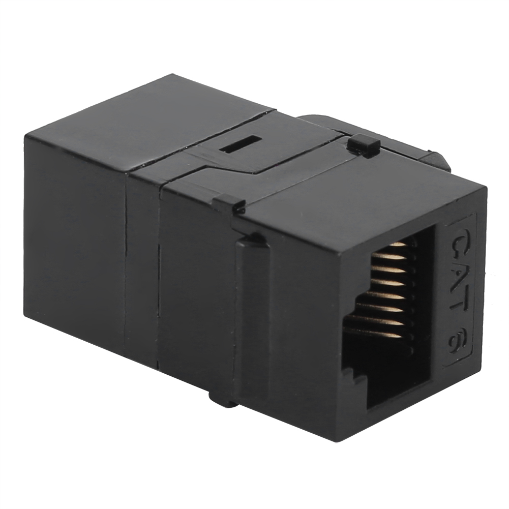 3 Rj45 Cat6-stecker, Durchgangsbuchse Für Netzwerkmodulinformationen, Computerkabeladapter
