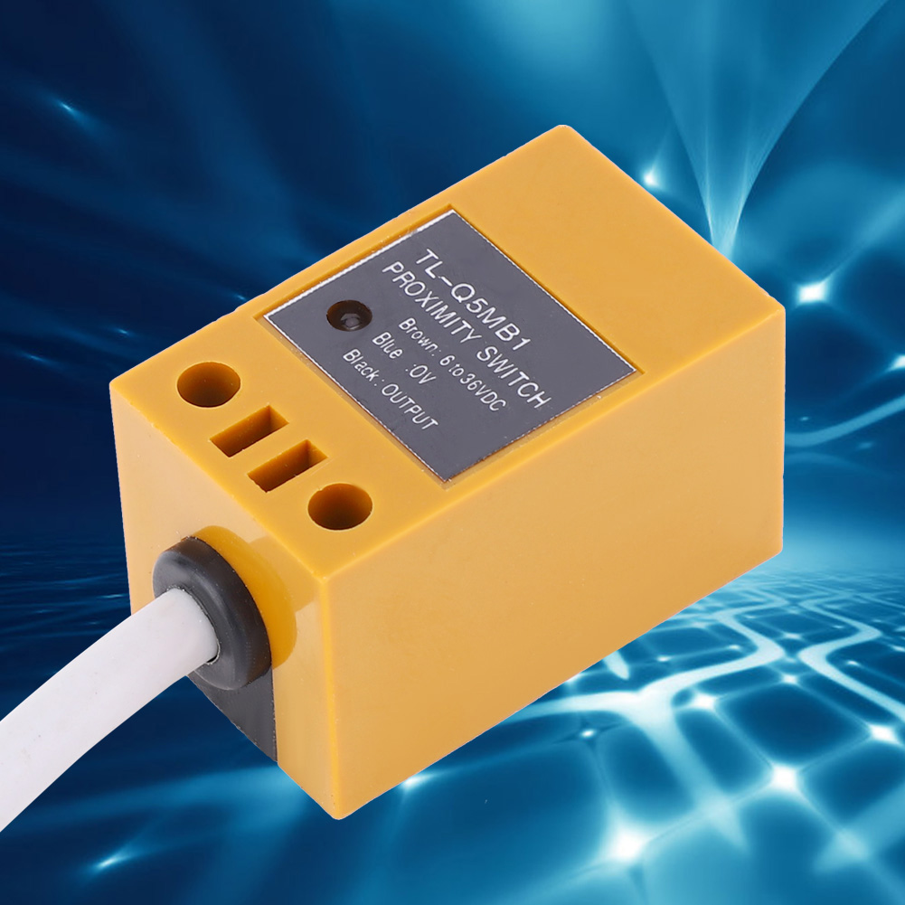 10 Stück Jyio Tl Q5mb1 5-mm-induktiver Näherungssensor, 3-draht, Pnp, Öffner, 6–36 V Dc