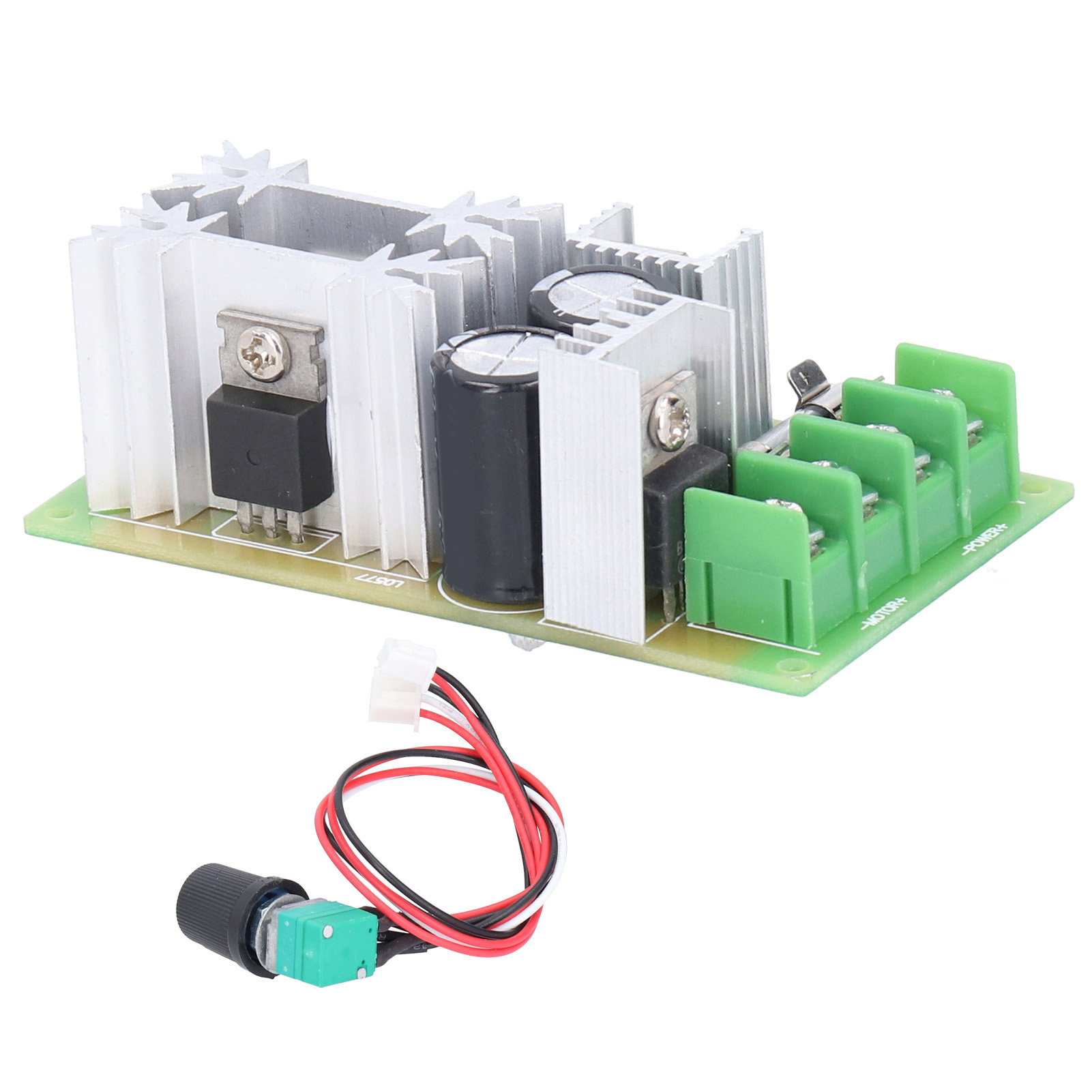 Dc 10–60 V Motordrehzahlregler, 12 V, 24 V, 36 V, 48 V Steuermodul, Pwm-motordrehzahlregler 20 A