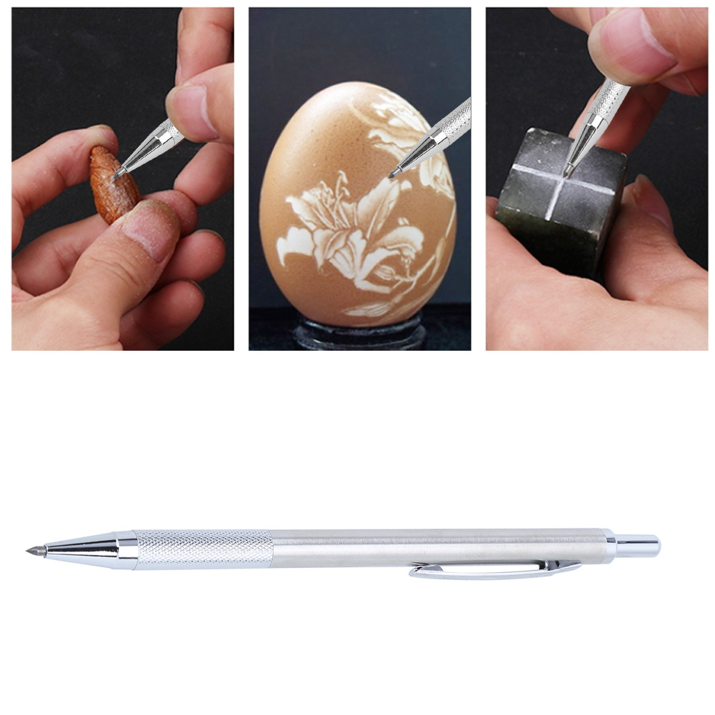 Zeichenstift, Keramikmarker, Gravierwerkzeug, Schneidwerkzeug, Wolframstahlspitze Für Metall/glas, Silber