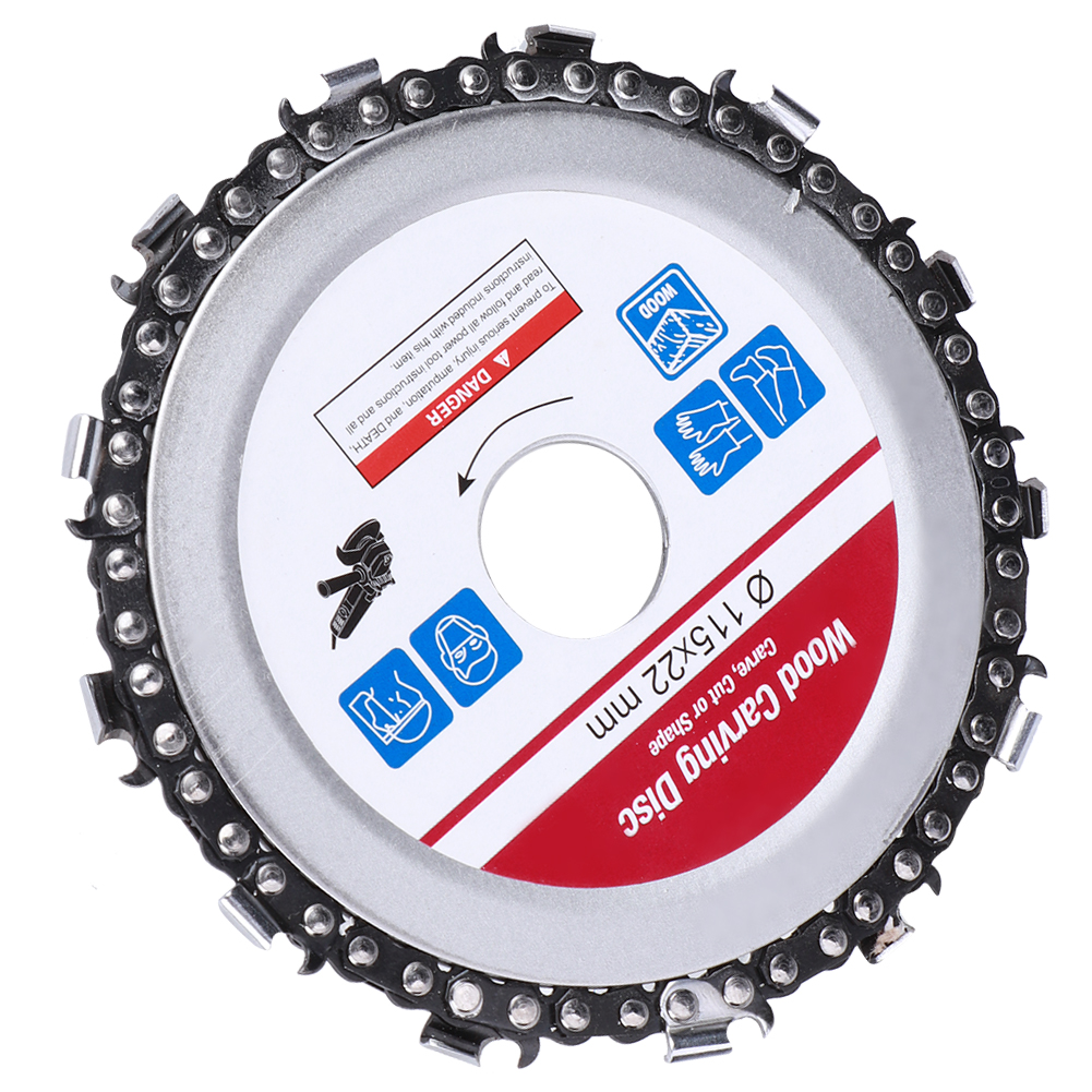 4,5-zoll-kettenscheibe Für Winkelschleifer, Biegevorrichtung, Holzbearbeitungszubehör, Hartmetall, 13 Zähne, 115 Mm (4,5 Zoll, 115 Mm, Lila)