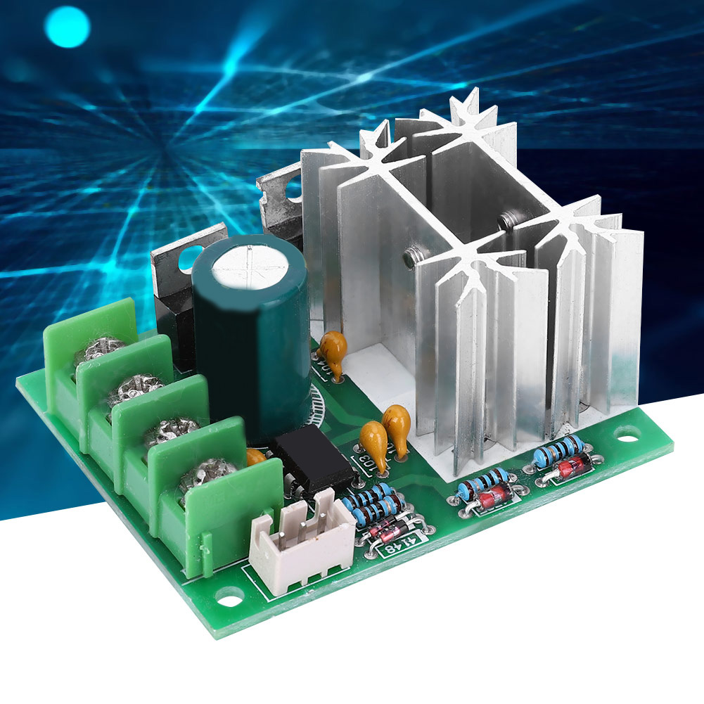 Gleichstrommotortreiber Mit Stufenlosem Pwm-schalter, Effiziente Steuerplatine Für 6 V/12 V/24 V/30 V