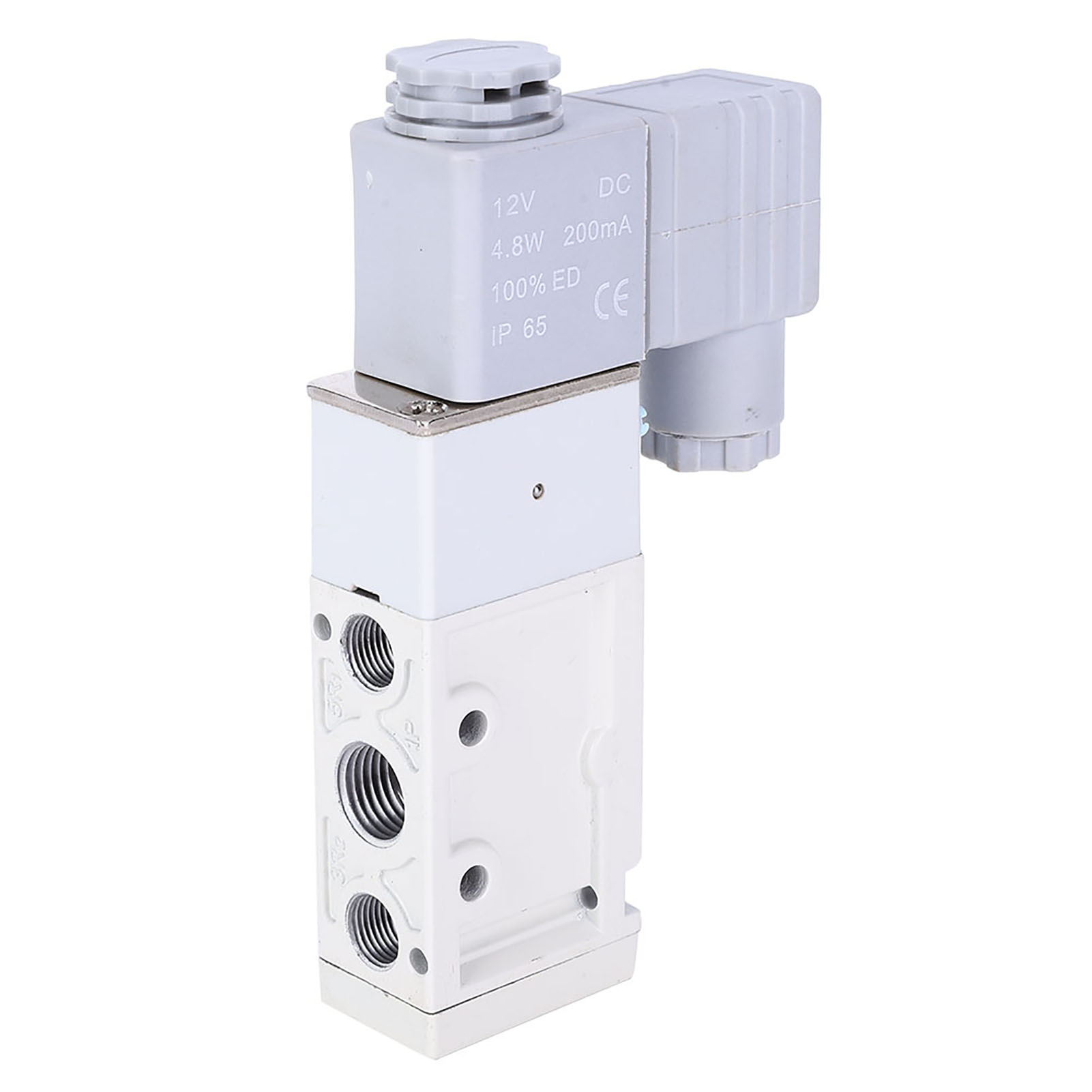 5-wege-magnetventil Mit Gehäuse Aus Aluminiumlegierung Mvsc220-4e1 G1/4 Zoll Für Verschiedene Pneumatische Systeme