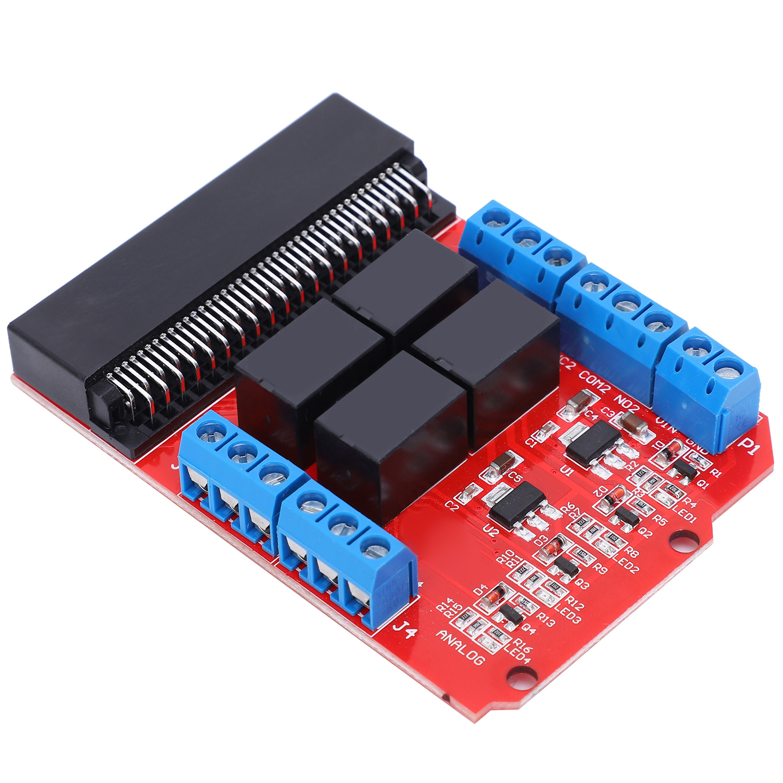 Dc 5v Relais-erweiterungsmodul, 4-kanal-trigger-steuerpanel Für Die Selbstmontage