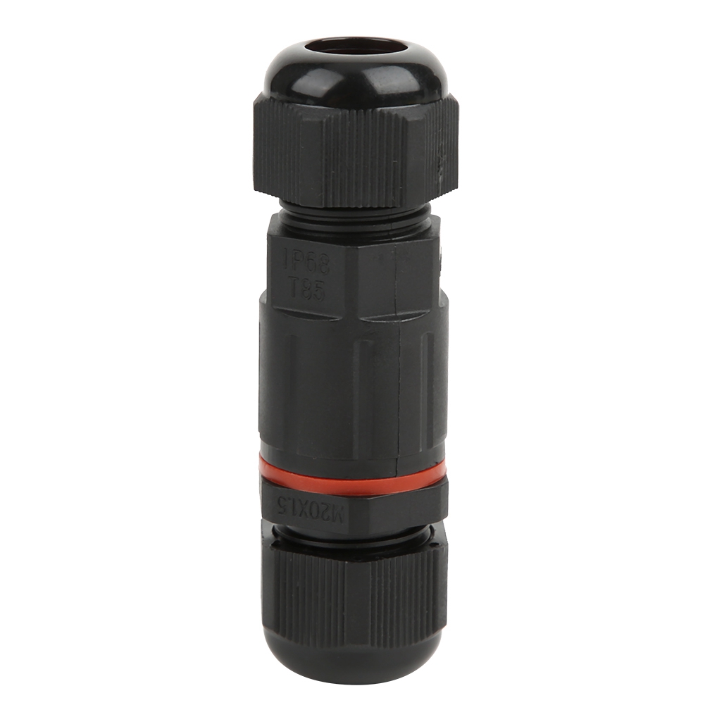 Ip68 Wasserdichter Kabelverbinder, Gerade, 3-adrig, Für Den Außenbereich
