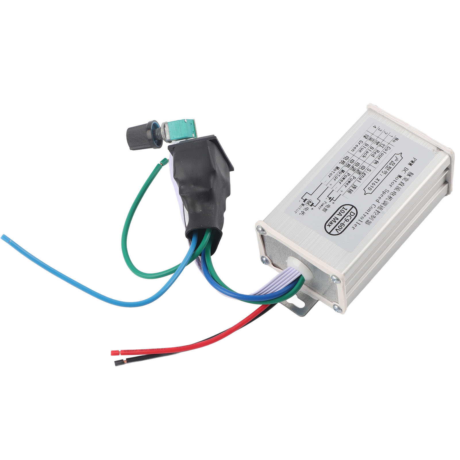 Dc-motor-drehzahlregler 10a Cw/ccw Motor-drehzahlregler 960v Pwm-regler Dc9-60v