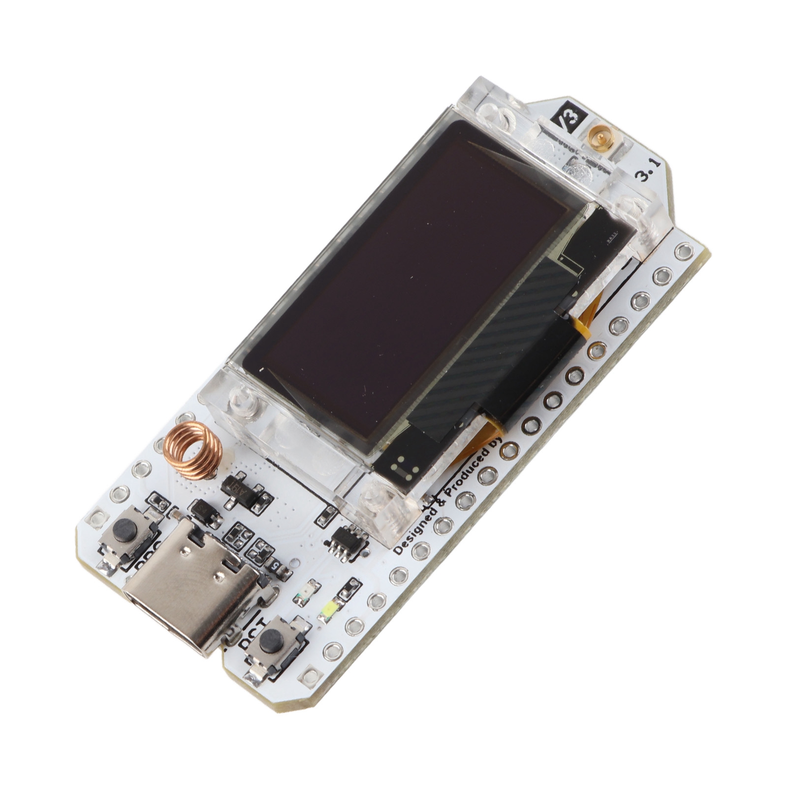 Sx1276 Entwicklungsboard-kit + Esp32 Chip, Wlan-lora Modul (868–915 Mhz) Mit Antenne (modul Nicht Im Lieferumfang Enthalten)