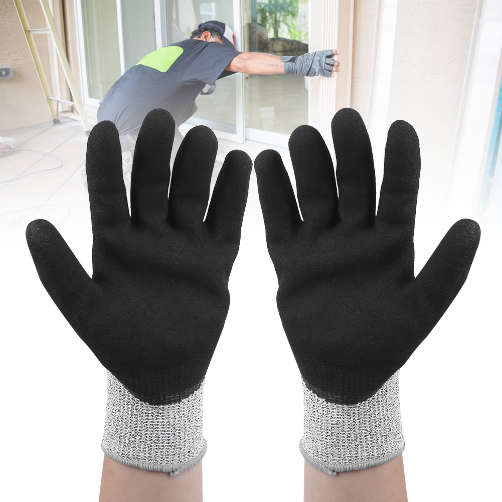 Ein Paar Schnittfeste Hppe-handschuhe, Verschleißfeste Arbeitshandschuhe, Metallbearbeitungszubehör