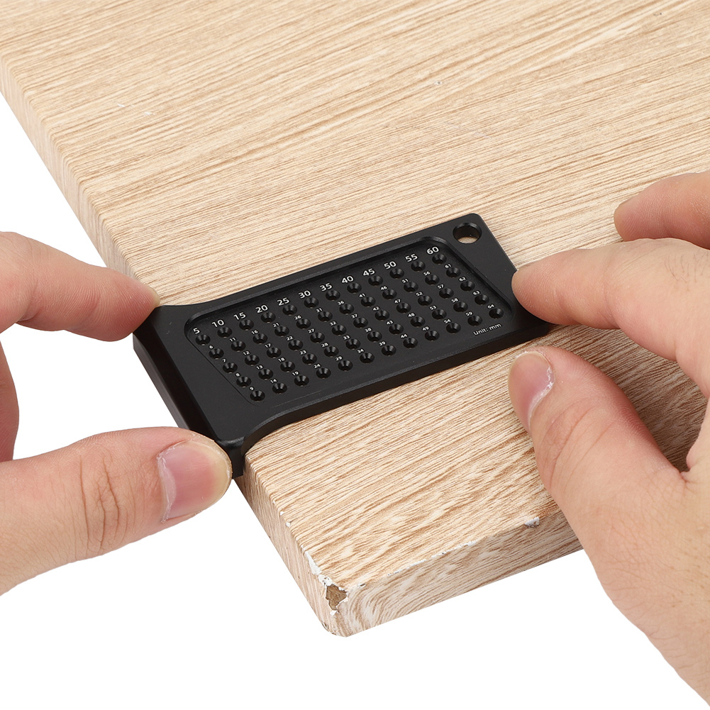 Set Aus 5 Handlochlinealen Aus Aluminiumlegierung Für Die Holzbearbeitung, Miniatur-plotternadeln