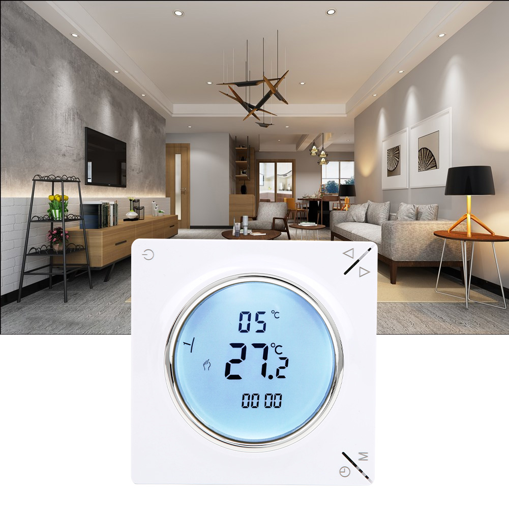 Programmierbarer Digitaler Lcd-thermostat Für Den Hausgebrauch, Thermostat Für Elektrische Heizungen, Temperaturregler