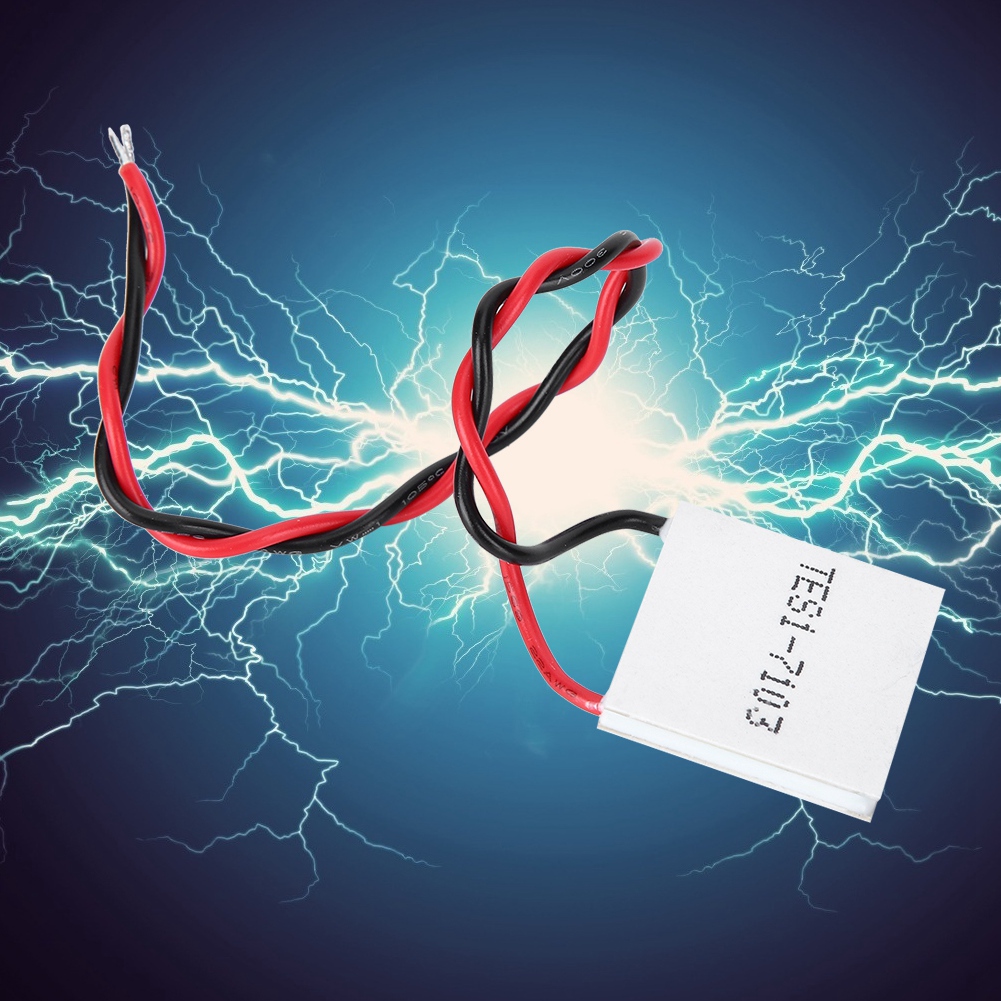Kühlplattenmodul Für Thermoelektrische Generatoren, Niederspannungssystem 8 V Tes1-7103 23x23 Mm