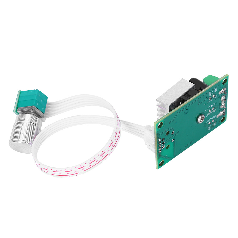 Pwm-gleichstrommotor-drehzahlregler, Industrieller Drehzahlregler Mit Stufenloser Regelung Und Übersichtlicher Beschriftung, 12 V–30 V, 10 A