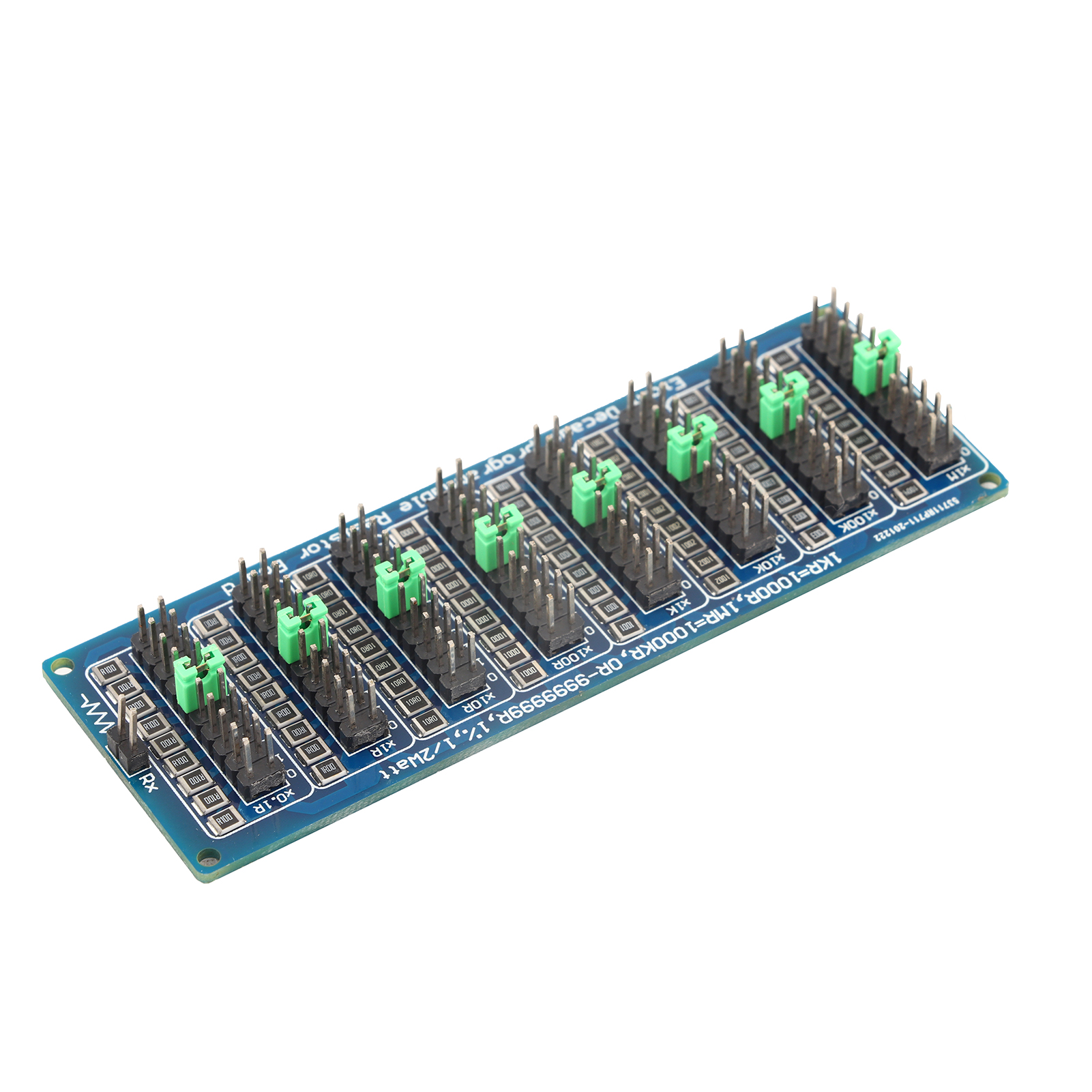 Programmierbare Widerstandsplatine 0,1 Ω – 9999999 Ω, 8 Elemente, 0,1 Ω Genauigkeit, Elektronisches Bauteil