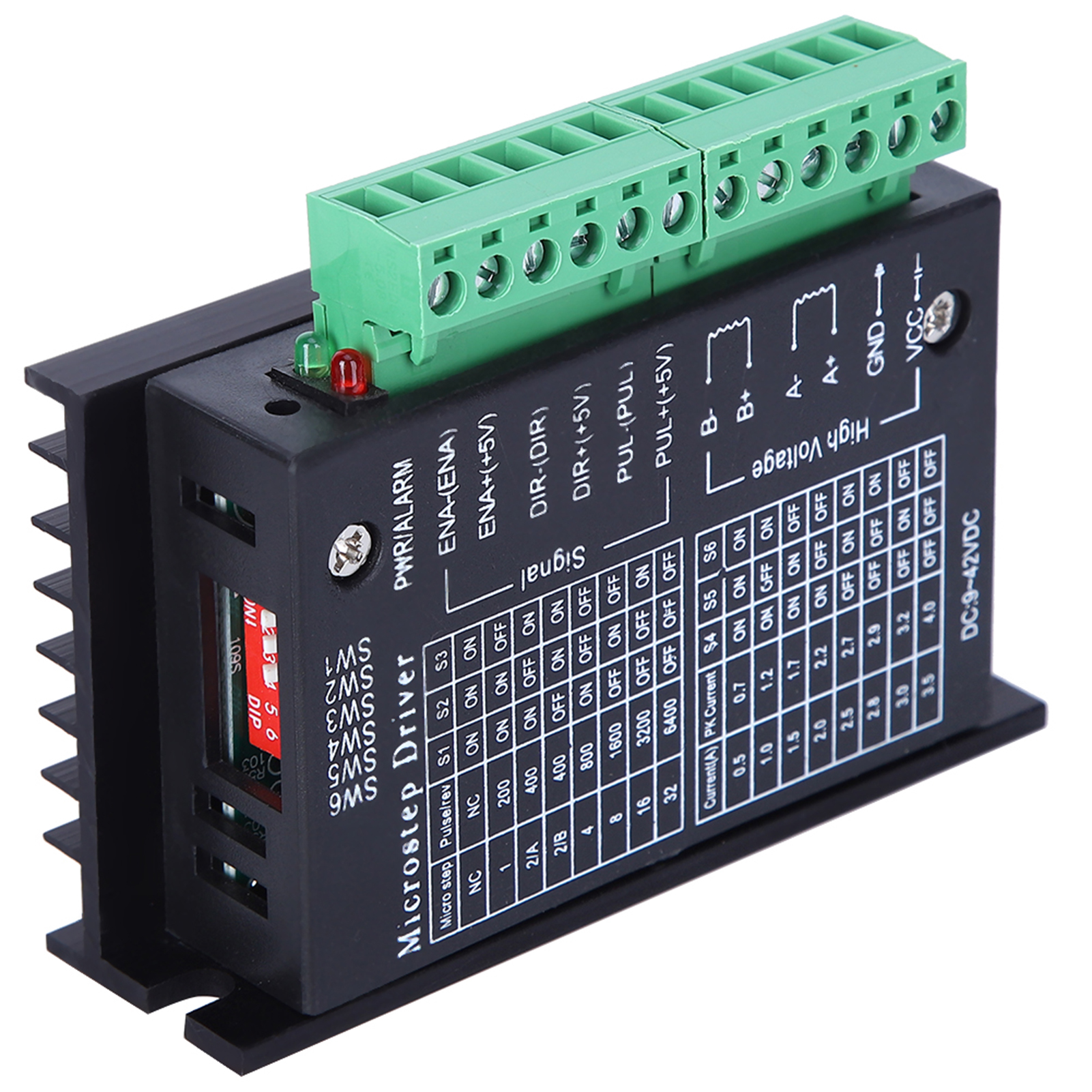 Cnc-32-steuerung, 42/57-aufteilung, Tb6600-schrittmotor-steuermodul, 4,0 A, 42 V
