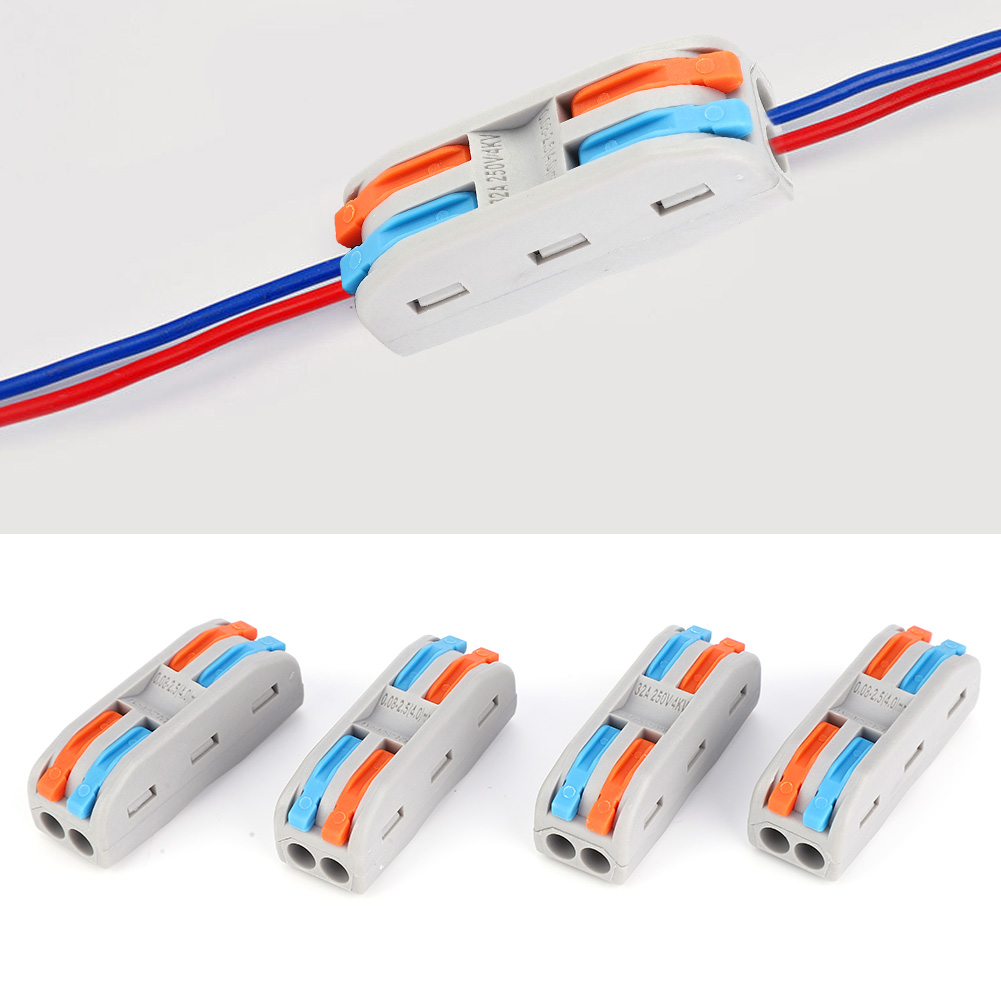 50 Kabelverbinder, Leiter, Kompakt, Farbig, Kabelzubehör 11-28awg Pct-2-2