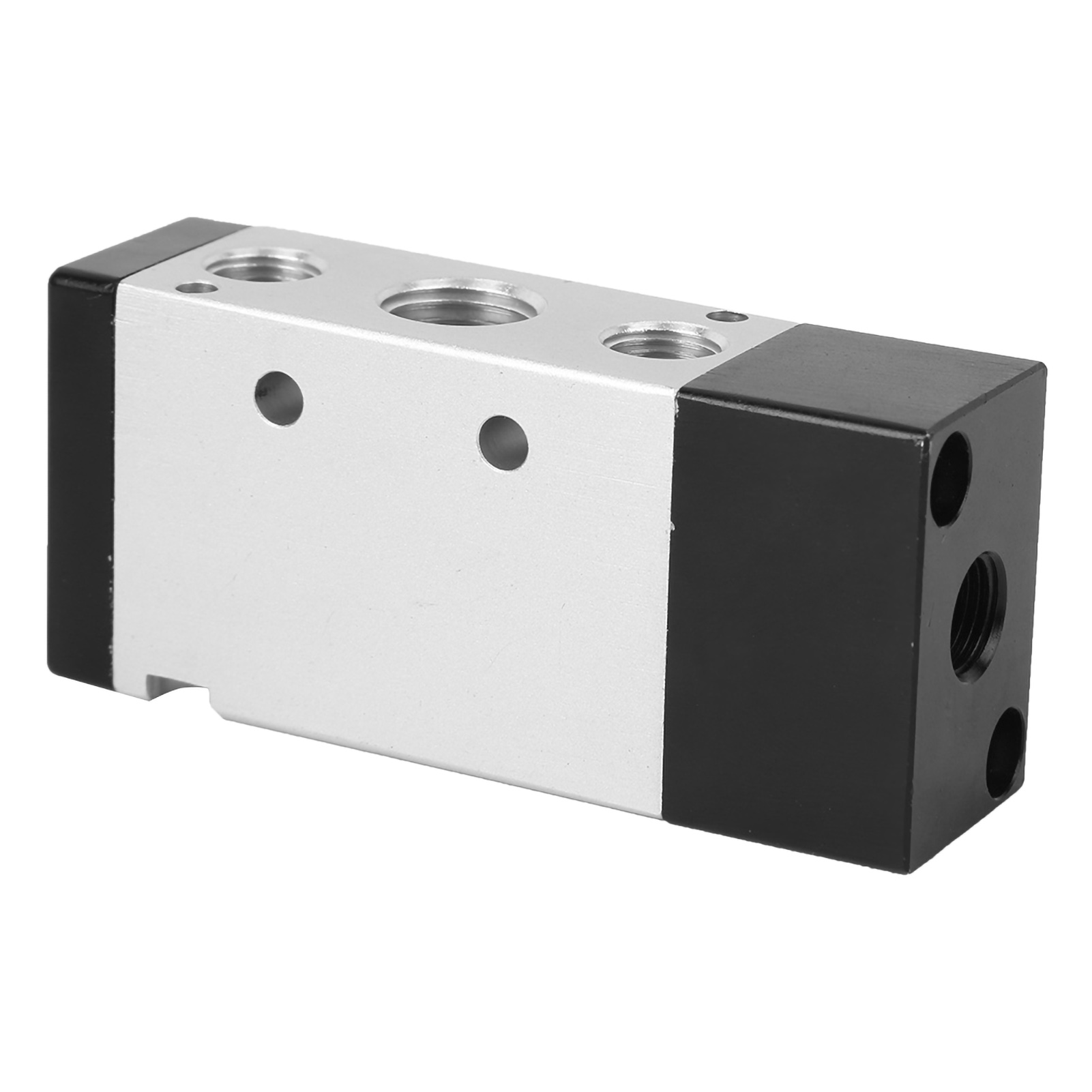 Pneumatisches Steuerventil, 2-wege, 5-positionen, Luftventil, Aluminiumlegierung, Mechanisches Zubehör 4a210-08 G1/4 Zoll