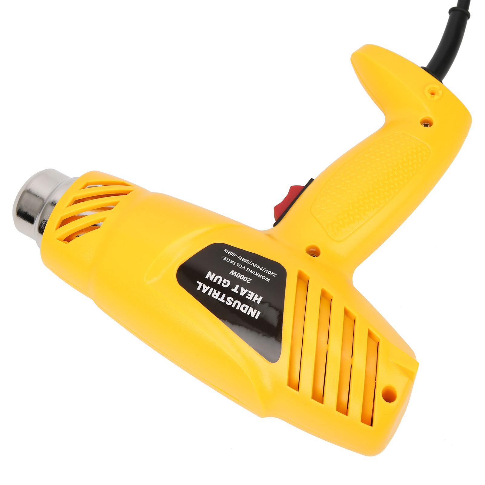 Heißluftpistolen-set Aus Abs-kunststoff Mit 5 Düsen, 2000 W, J10-eu-stecker, 250 V