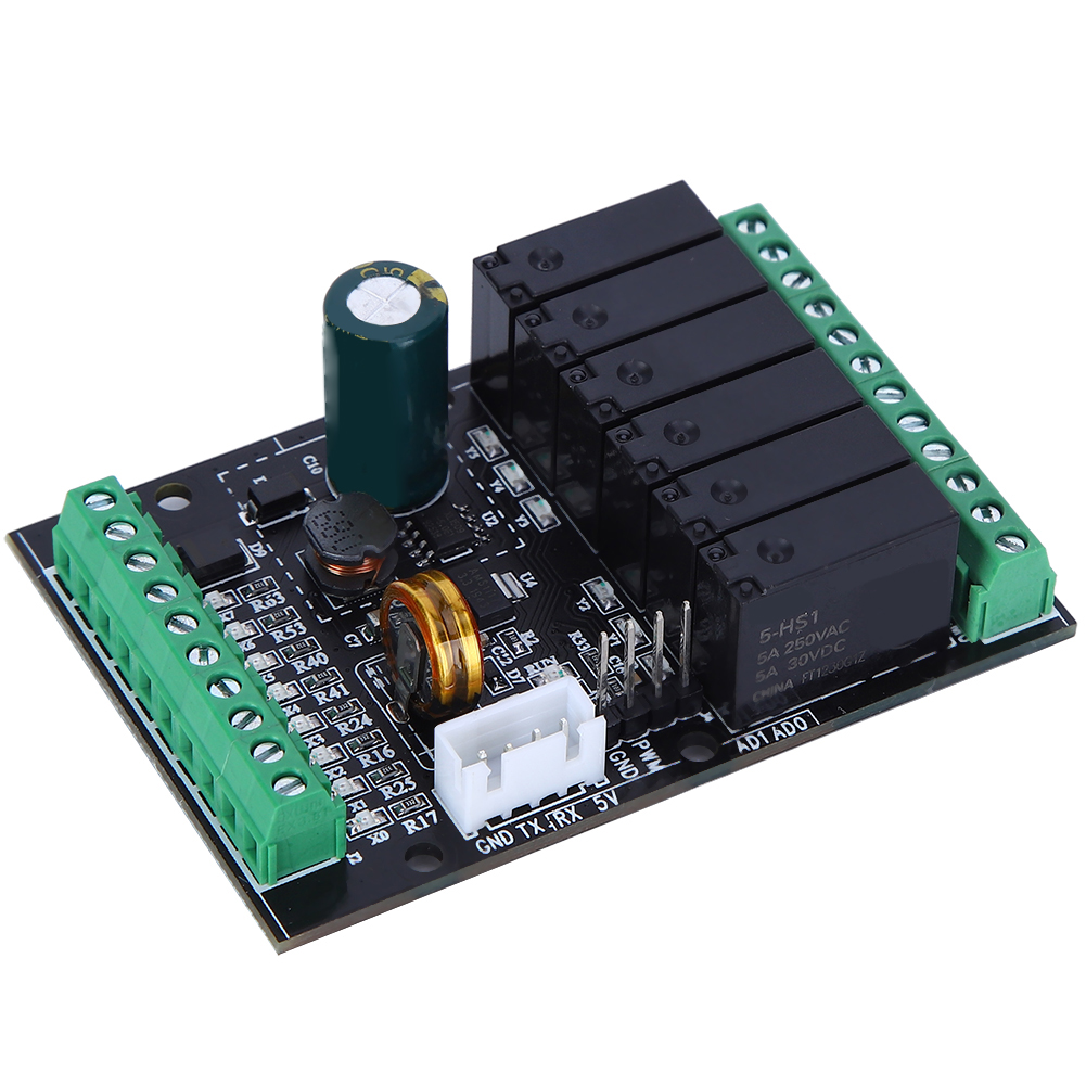 Industriesteuerplatine, Einfach Programmierbar, Basierend Auf Fx1n / 2n 6mr / T / 10 /14 / 20mr