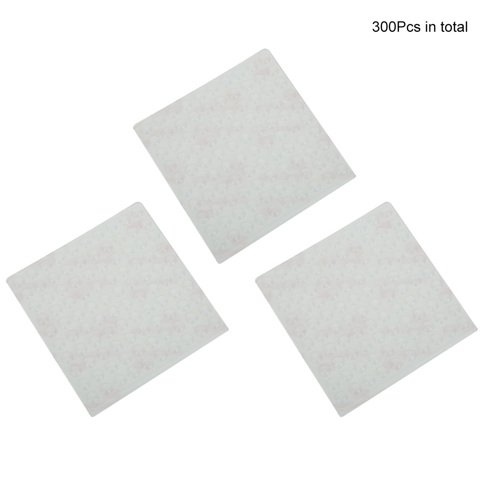 300 Selbstklebende Silikon-fußpads, Transparent, Rutschfest, 6 X 2 Cm, Für Wohnmöbel