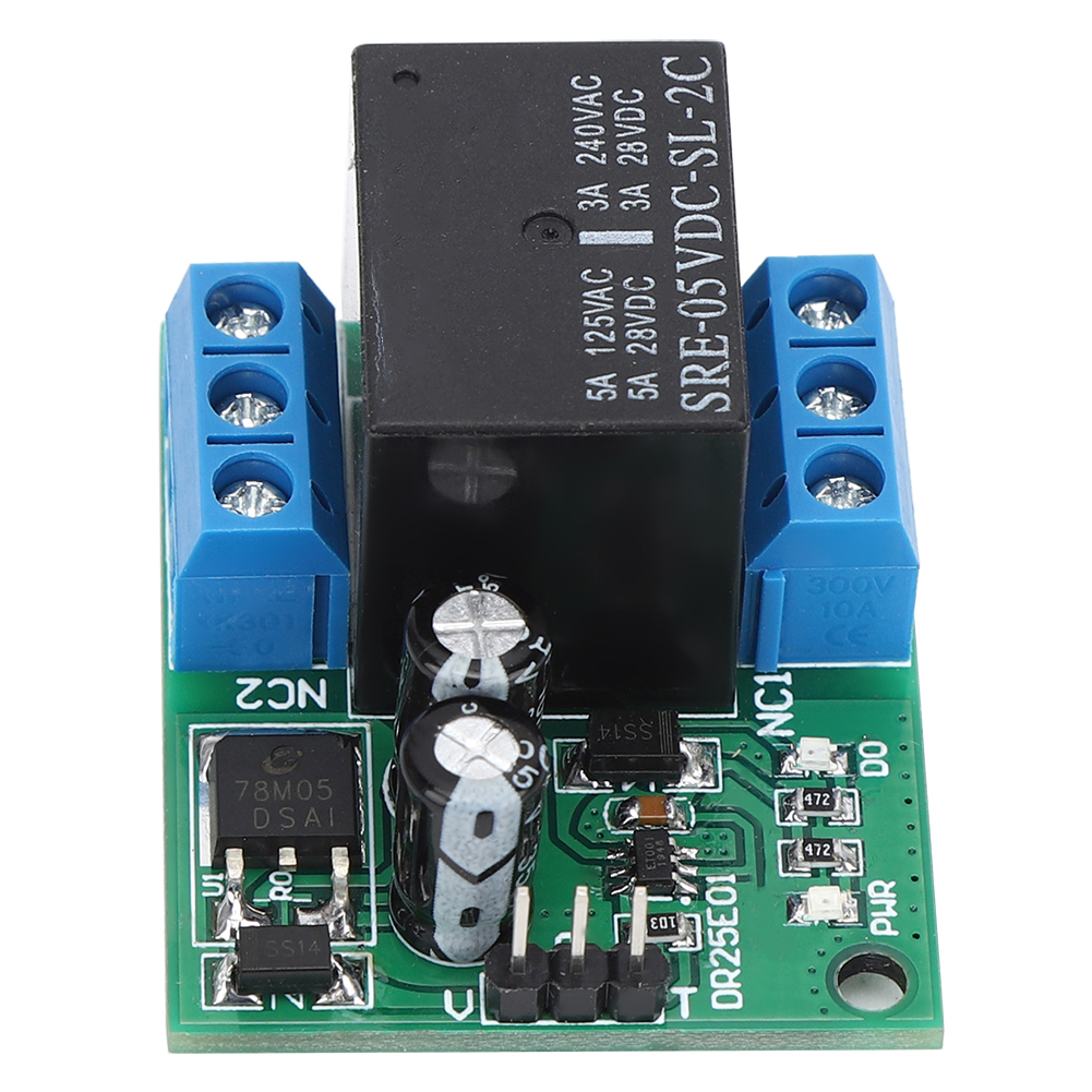 Dr25e01 Dpdt-relaismodul, Zweipolig, Doppelt Wechselnd, Selbstverriegelnd, Bistabiles Relais (dc 6-24 V)