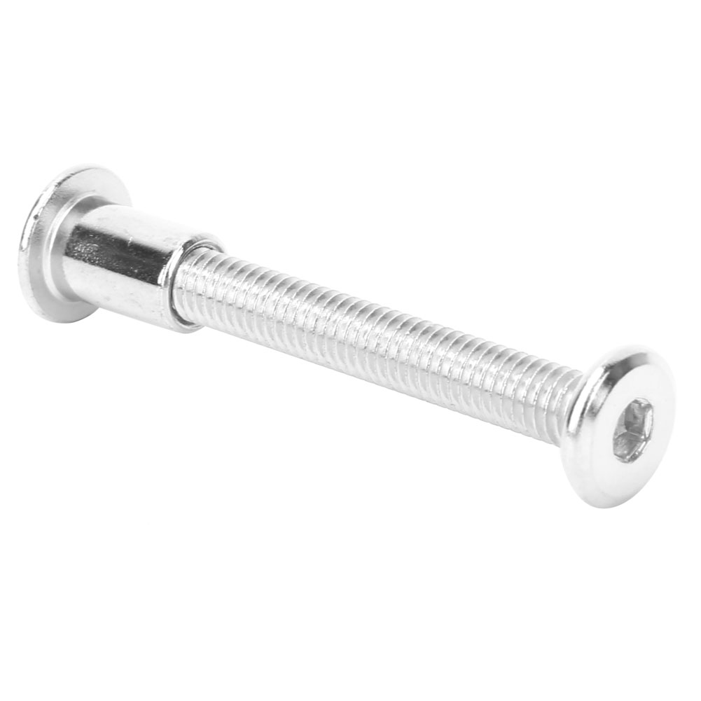 10 Paar Innensechskantschrauben Und Muttern, 12 Mm, Vernickelter Kohlenstoffstahl, M6 X 50