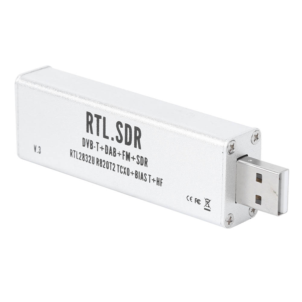 Vollband-rtl-sdr-funkkommunikationssystem (0,1 Mhz–1,7 Ghz) Für Xp / Win10 / Android