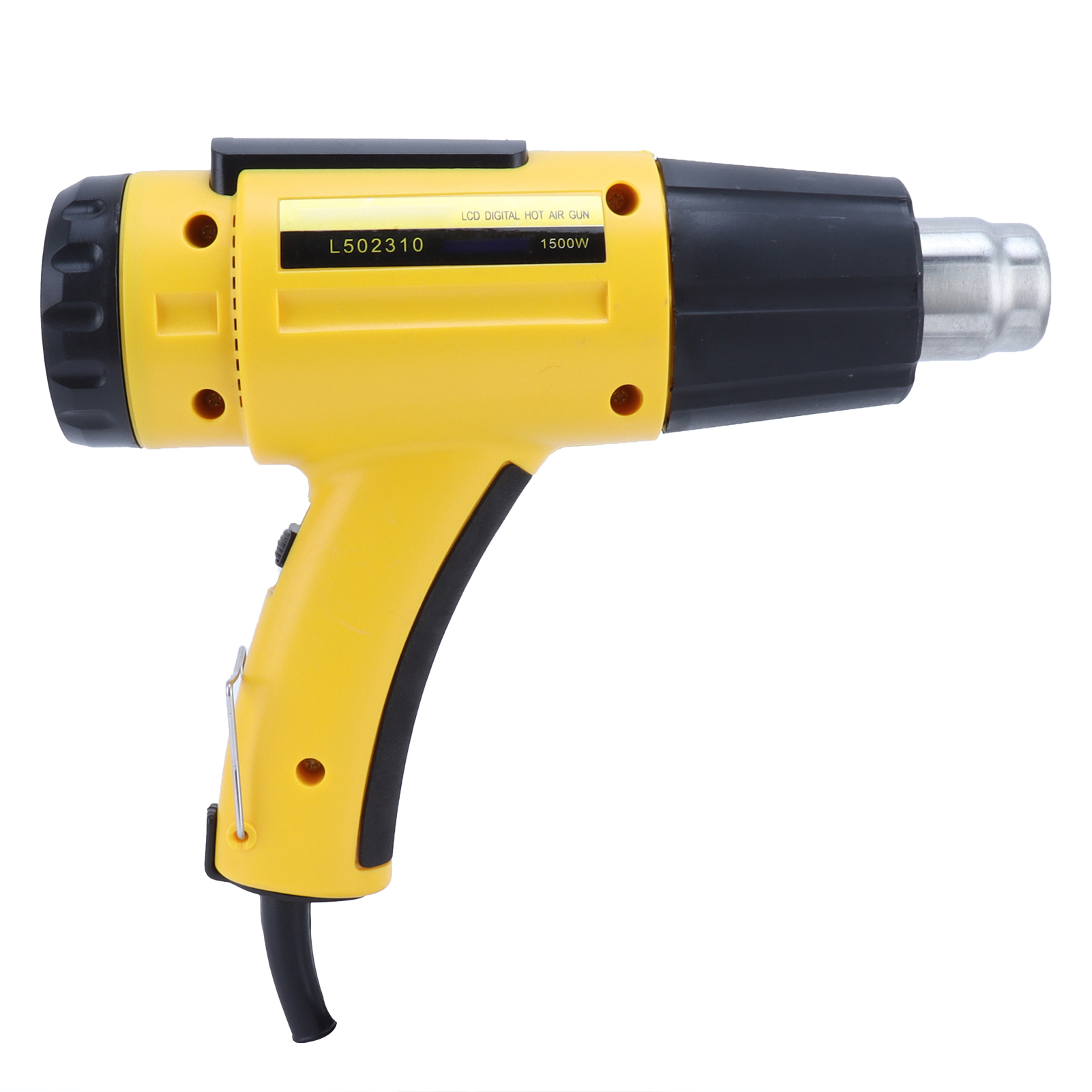 Heißluftpistole Mit Digitalanzeige, Handlich, Einstellbare Temperatur 1100w-1500w L502310 (eu-stecker 220v)