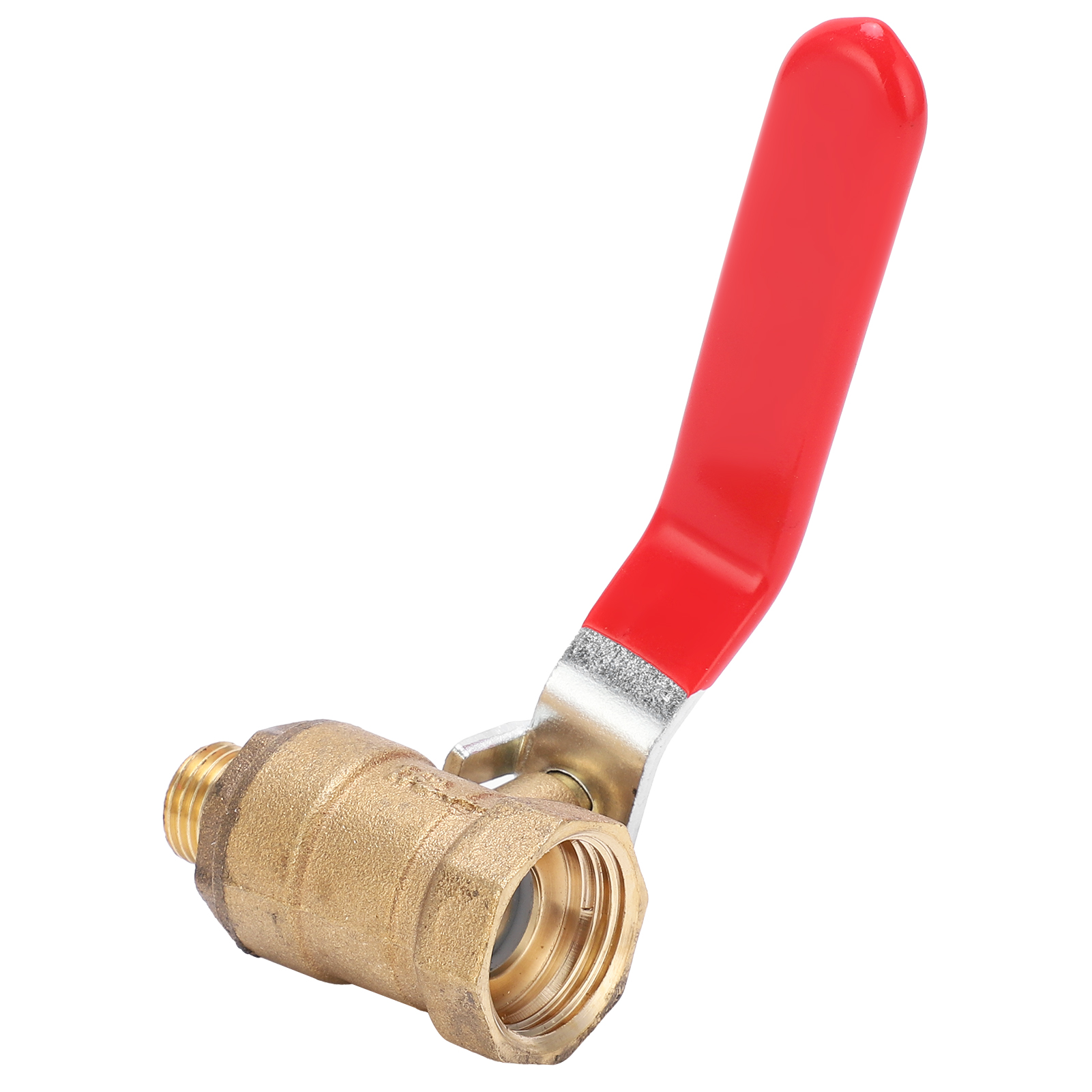 Kugelhahn Für Luftkompressoren, Kupferguss, Innengewinde 1/2", Außengewinde 1/4", Zubehör Für Rohrverbindungen