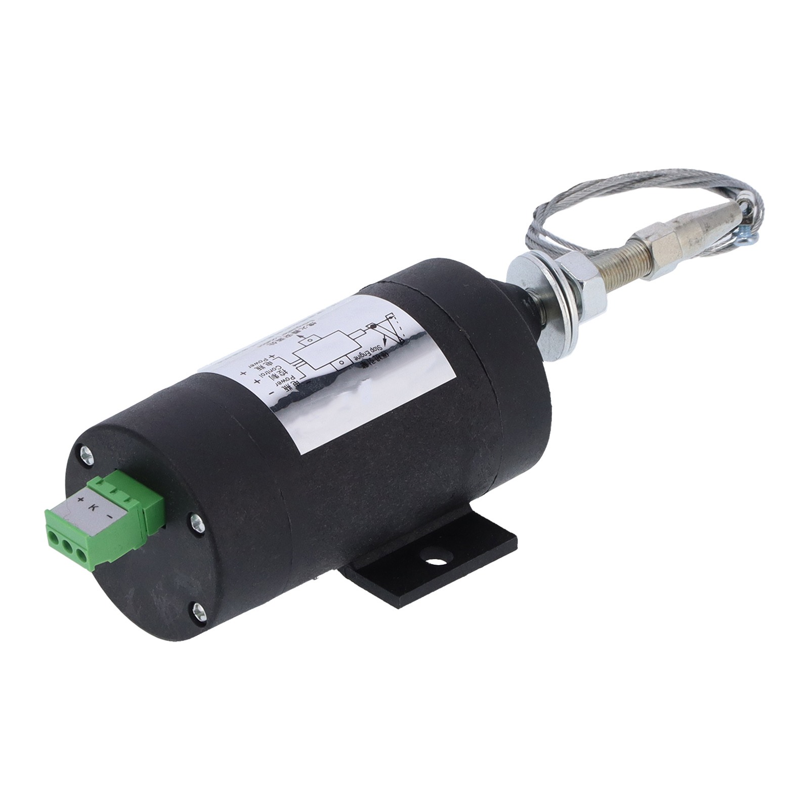 Motorstoppventil, Magnetventil Für Dieselgeneratoren, Flammenausfallschalter, 12v Xhqptg